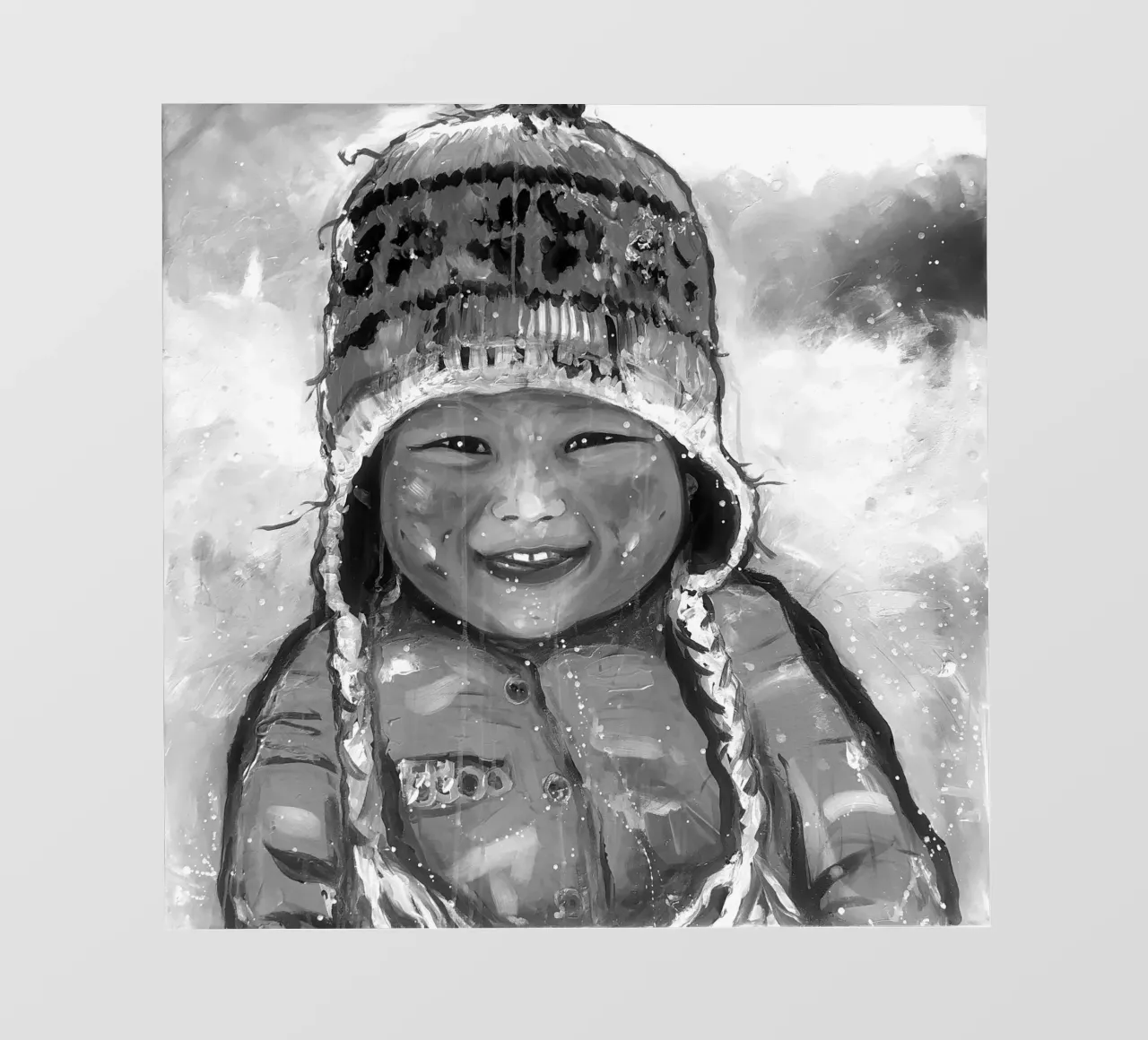 Sorriso dal Ladakh pellicola backlit da Happy 😃 Art 🎨 by Christine Schnoell