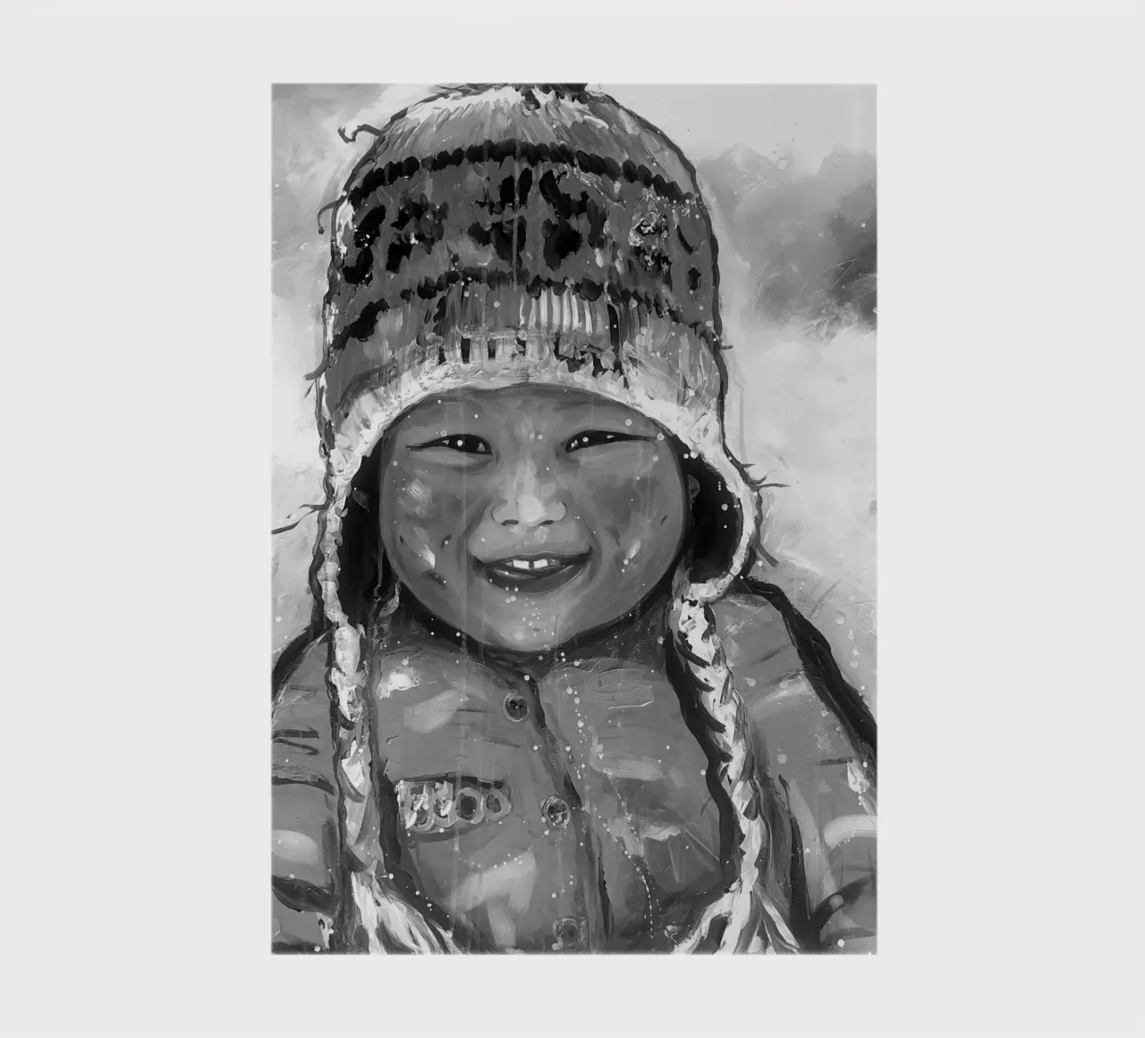 Smile from Ladakh notebook by Happy 😃 Art 🎨 by Christine Schnoell