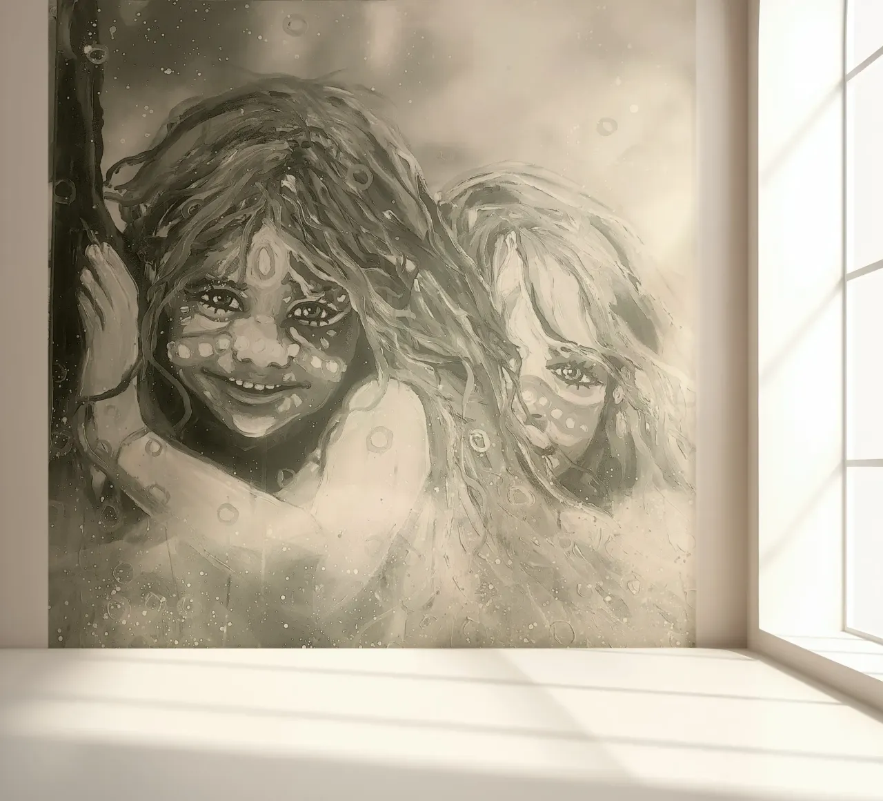 Forever Friends photo wallpaper by Happy 😃 Art 🎨 by Christine Schnoell