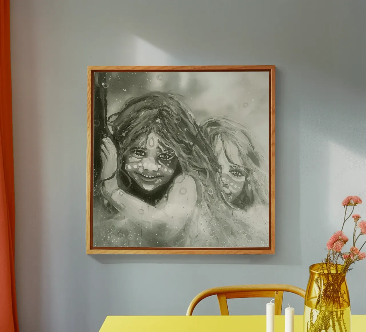 Forever Friends plexiglass da Happy 😃 Art 🎨 by Christine Schnoell