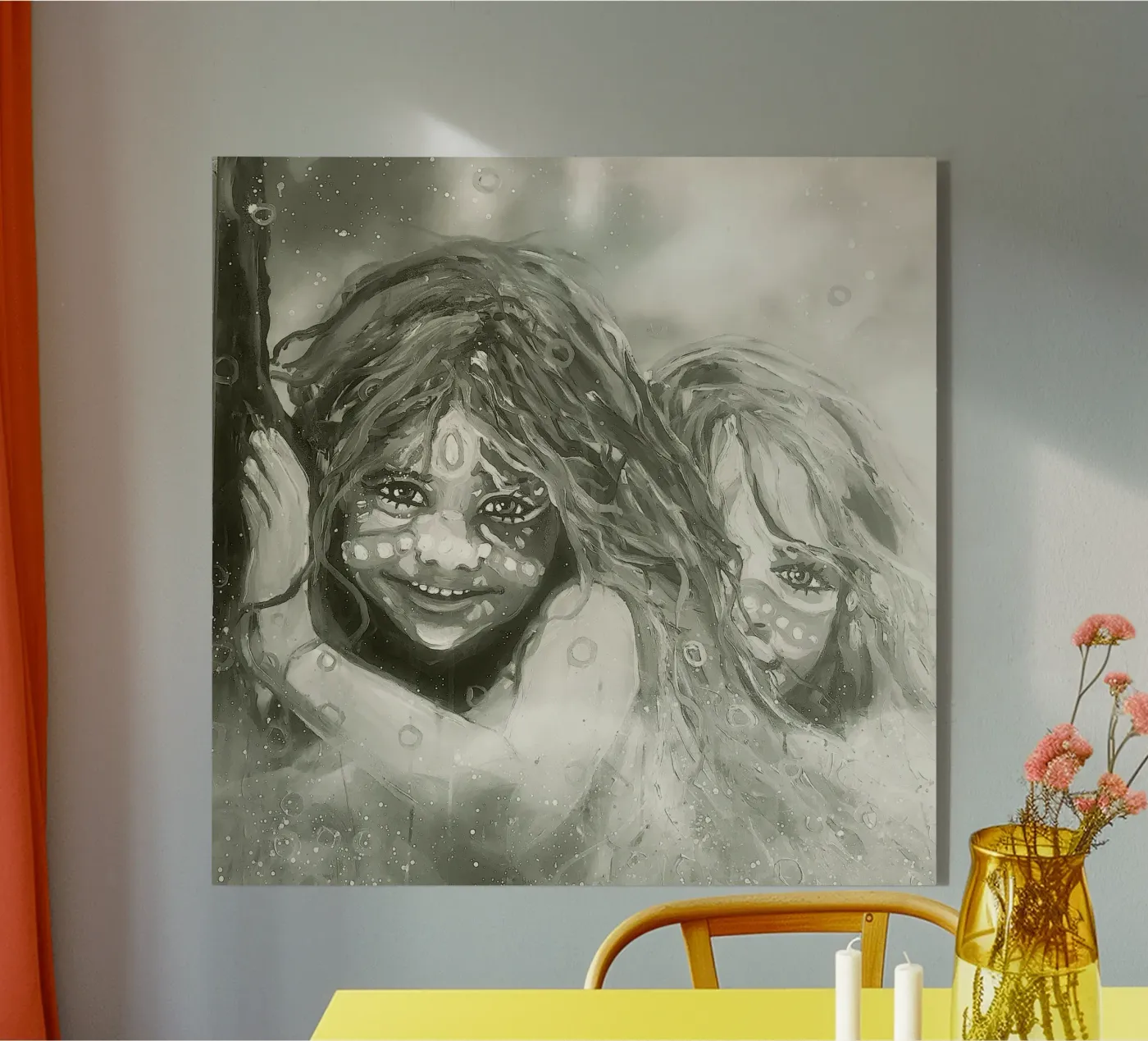 Forever Friends plexiglass da Happy 😃 Art 🎨 by Christine Schnoell