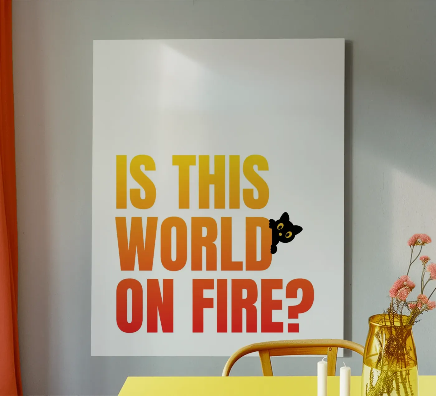 fire Leinwand von pixelflow