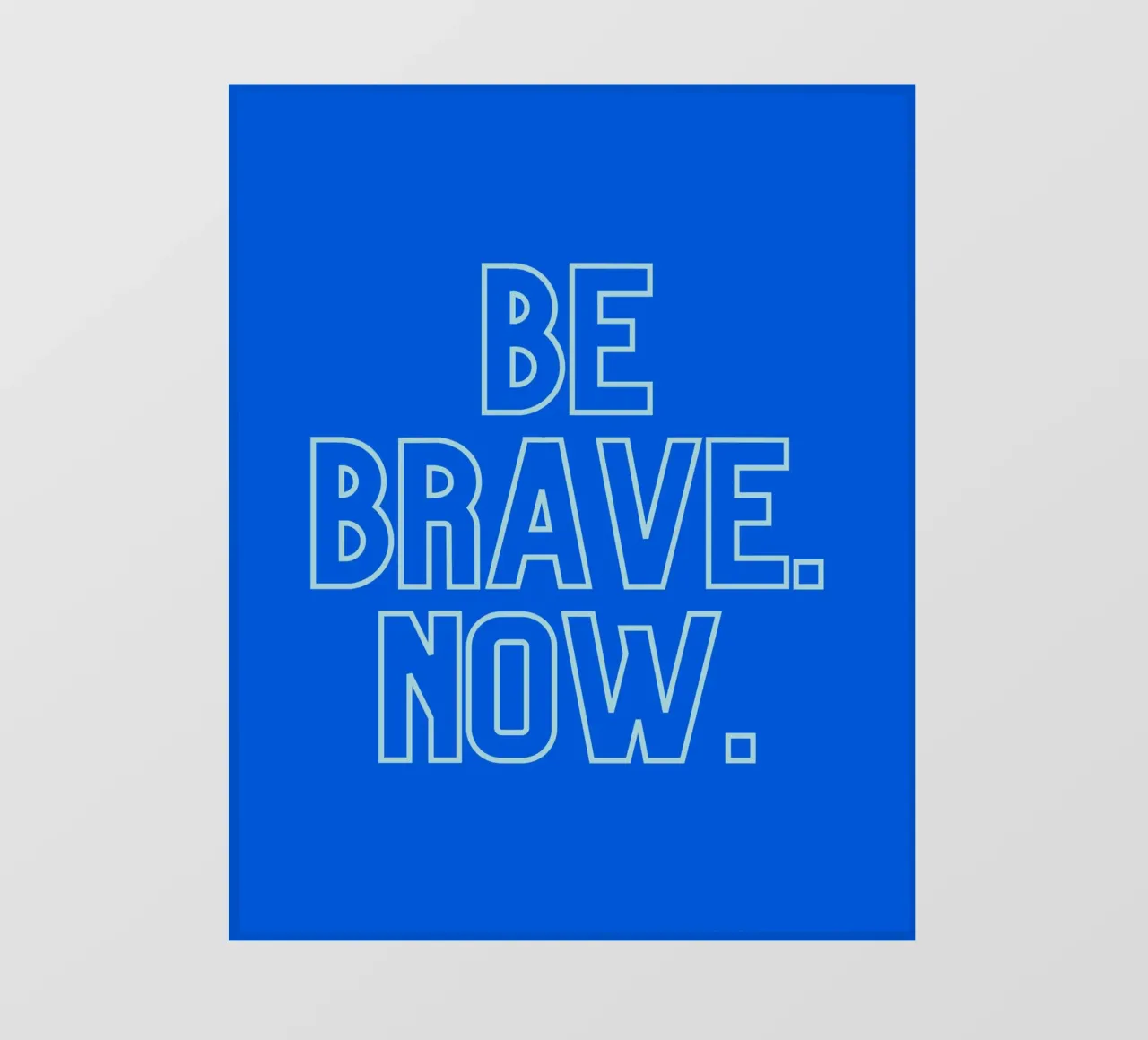 don't wait pellicola backlit da Ambition Wall