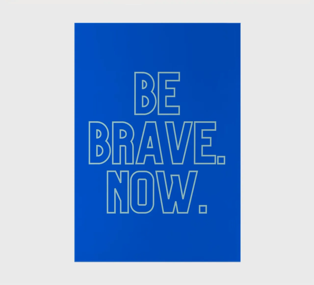 don't wait notebook by Ambition Wall