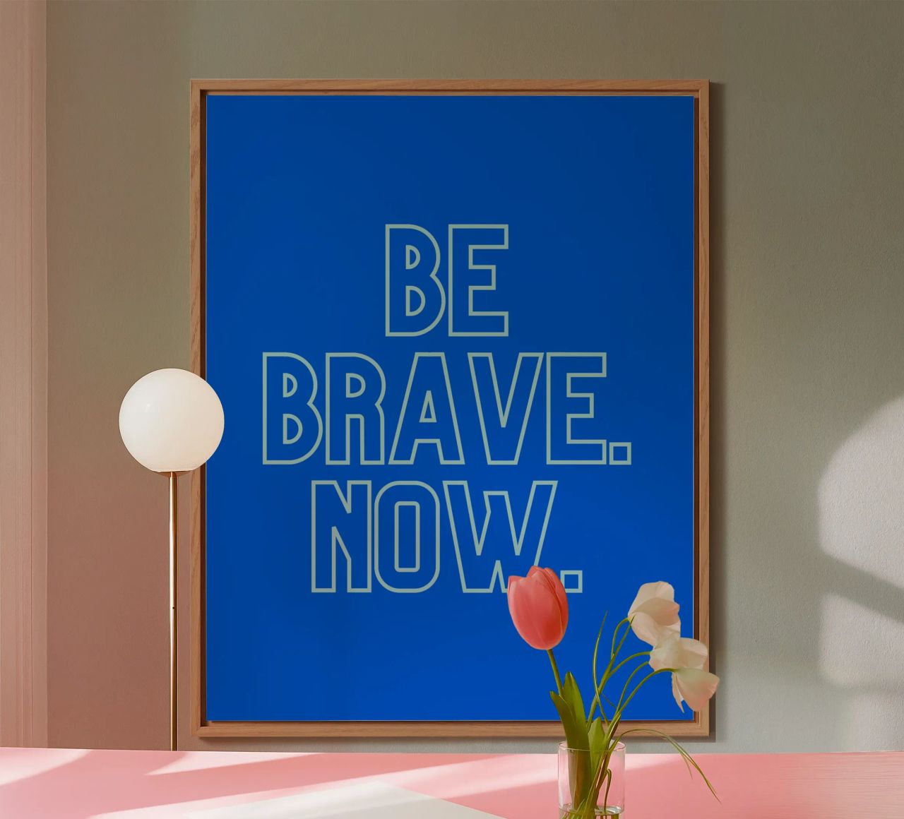 don't wait alluminio dibond da Ambition Wall