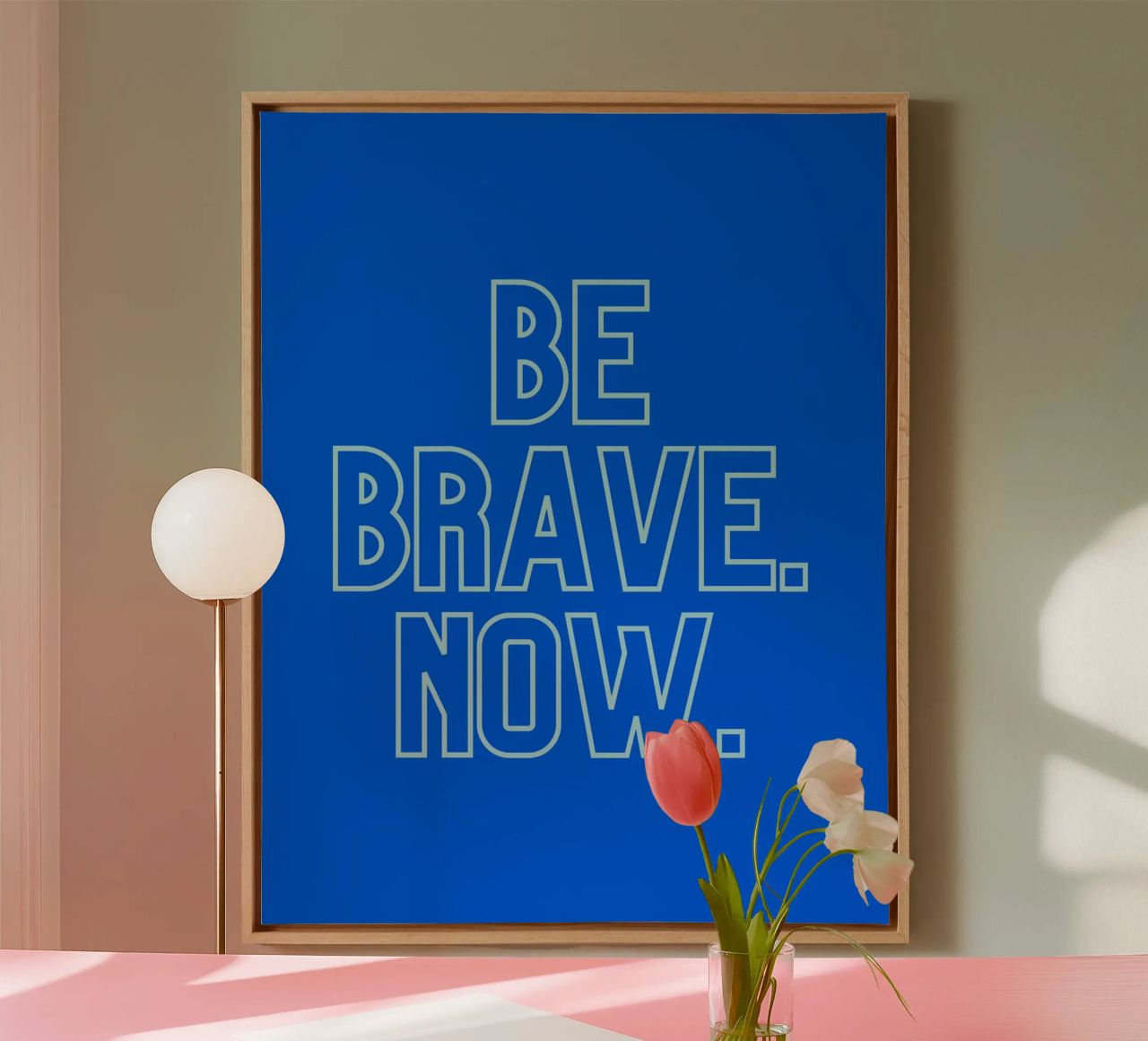 don't wait tela da Ambition Wall