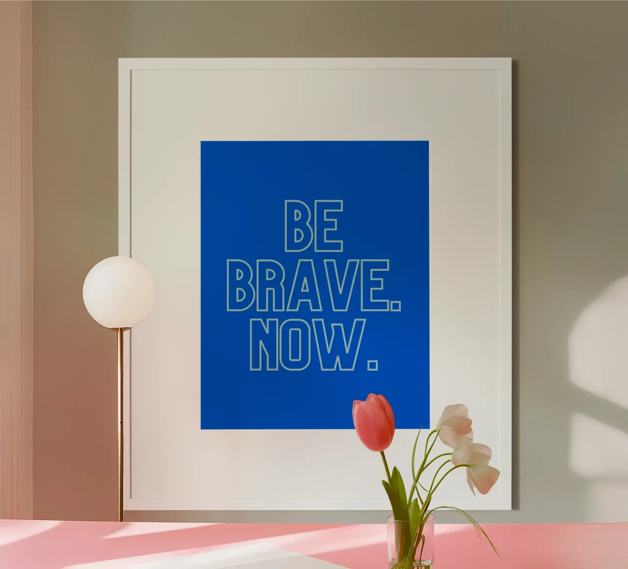 don't wait carta hahnemühle da Ambition Wall