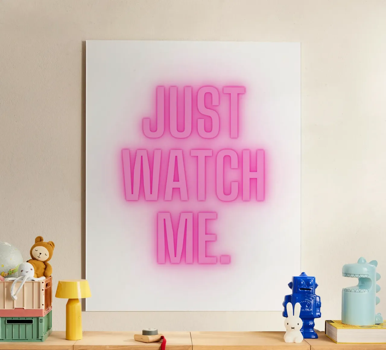 watch me! plexiglass da Ambition Wall