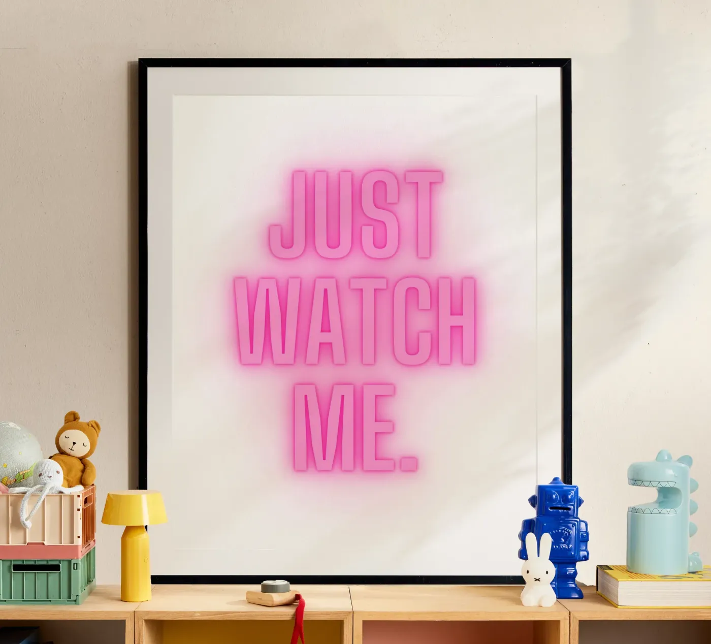 watch me! poster da pixelflow