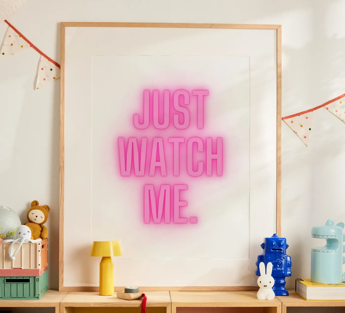 watch me! poster da pixelflow