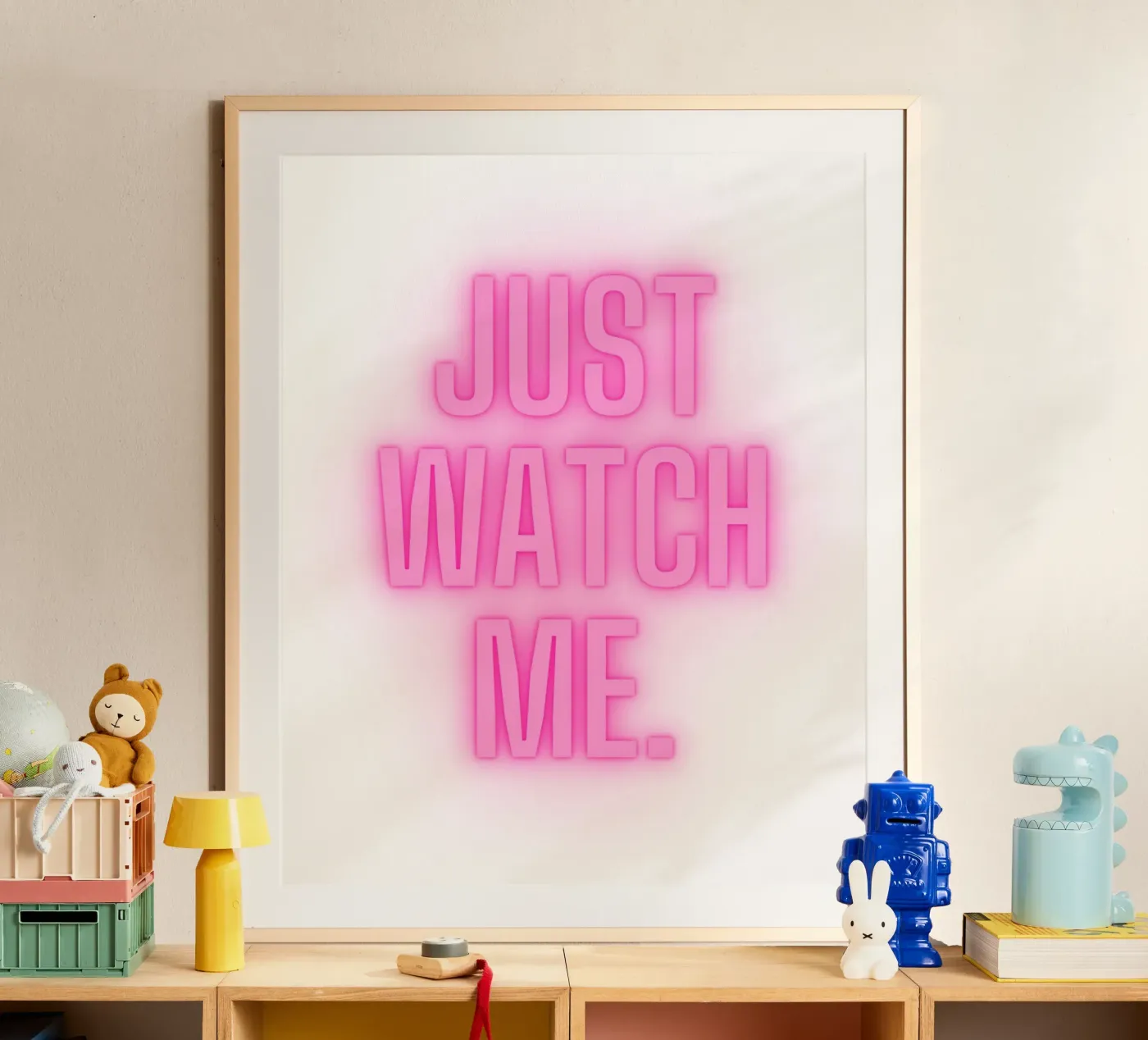 watch me! poster da pixelflow
