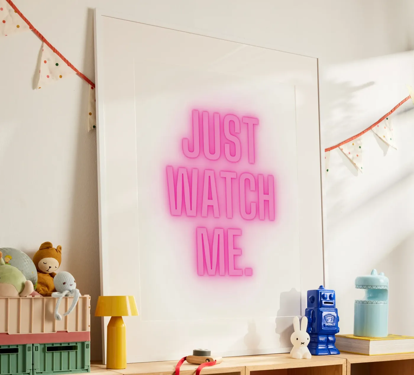 watch me! poster da pixelflow