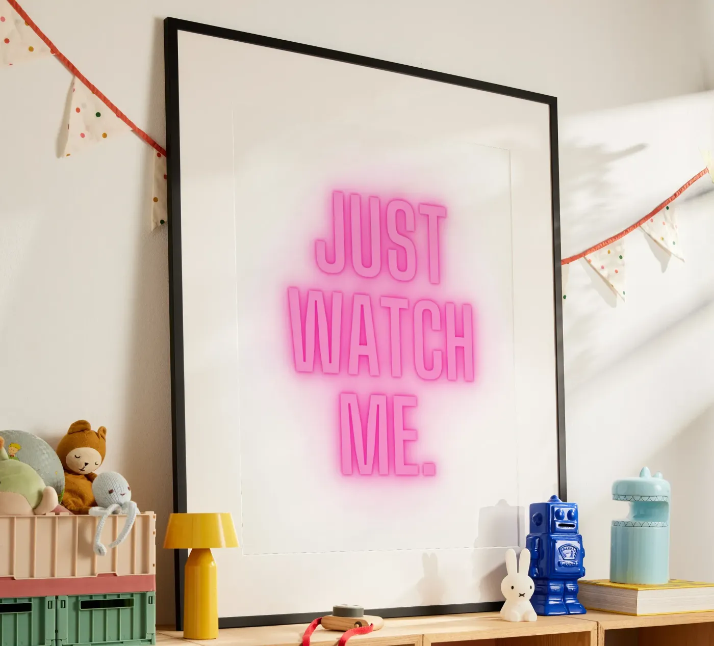 watch me! poster da pixelflow