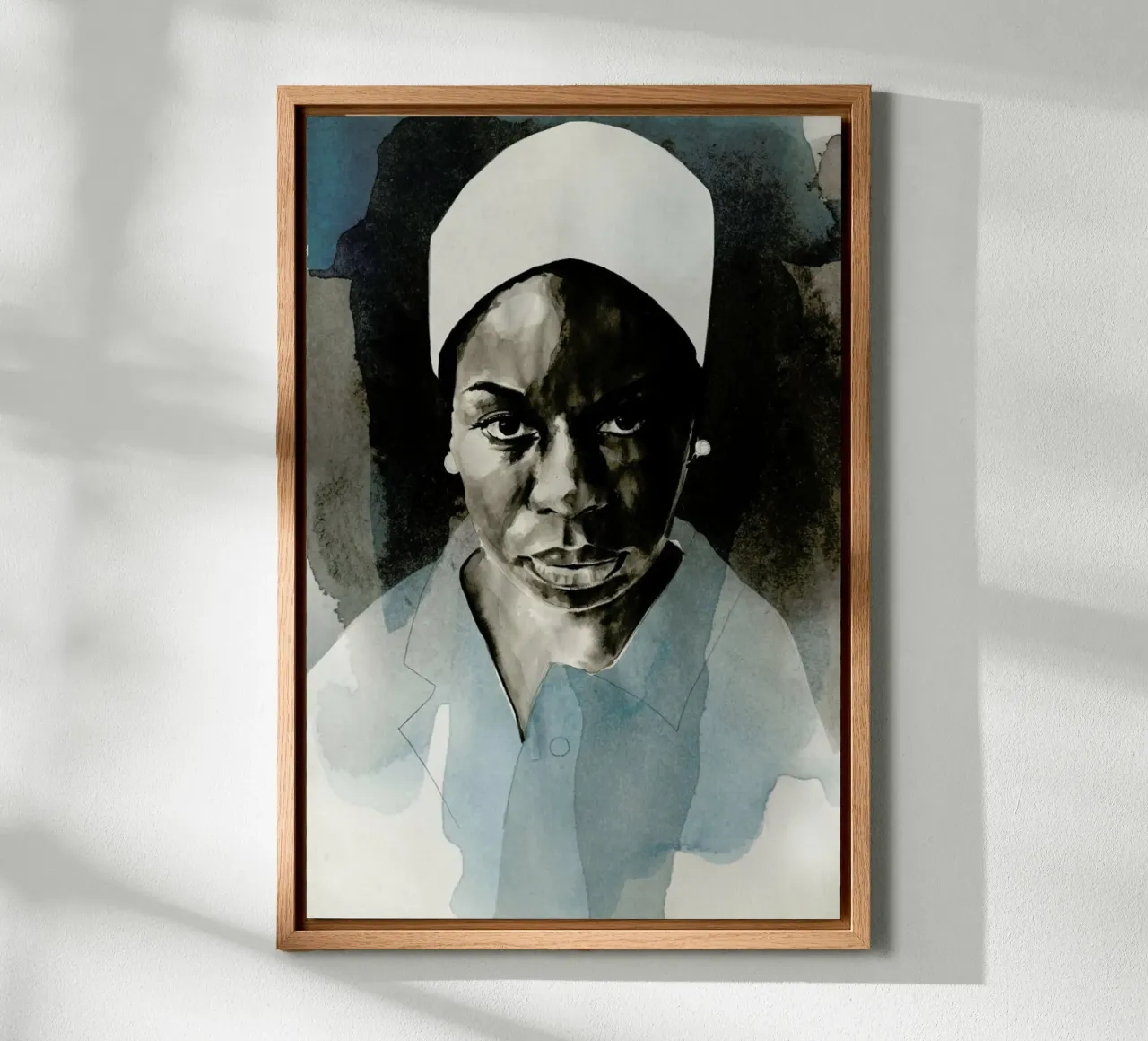 Nina Simone alluminio dibond da David Diehl