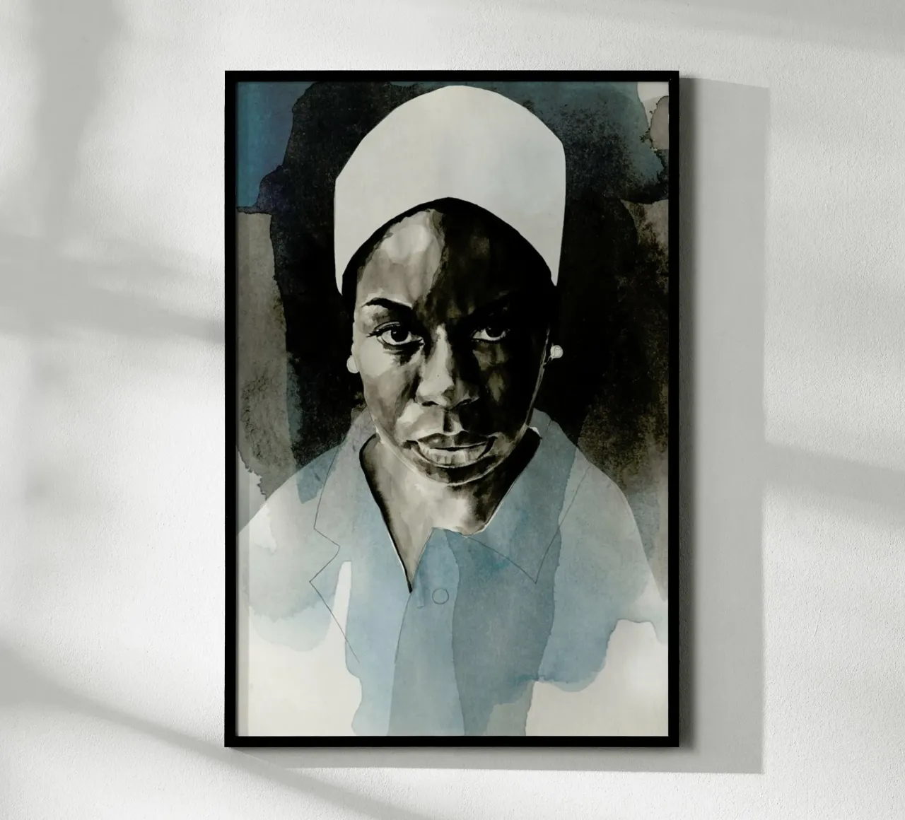 Nina Simone carta hahnemühle da David Diehl