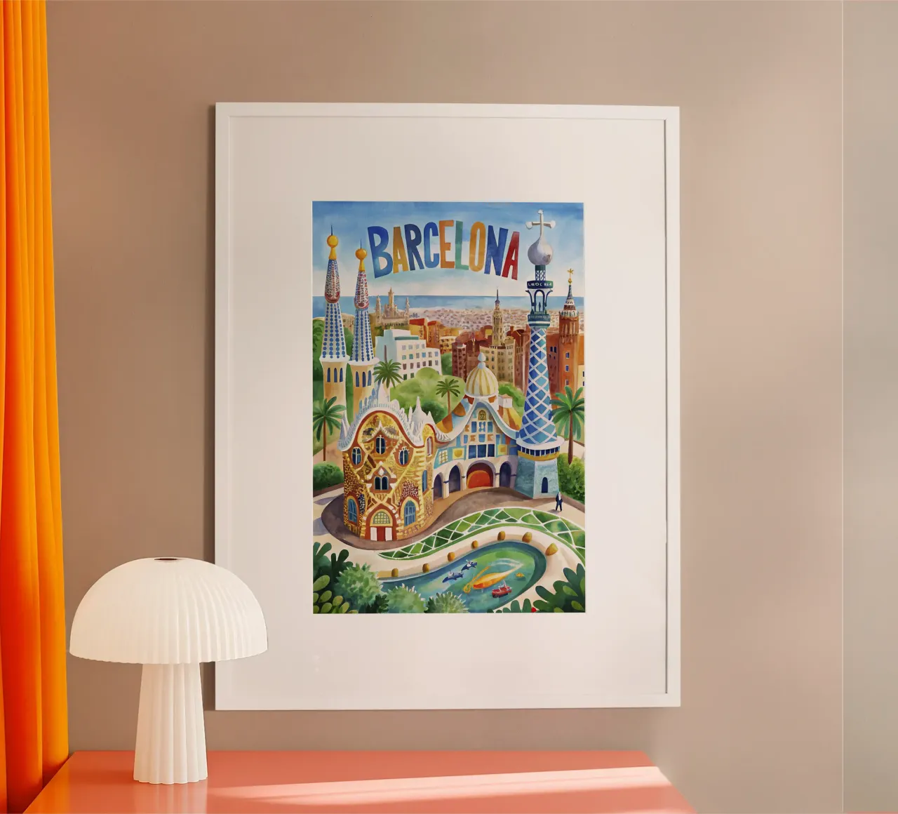Poster d'epoca di Barcellona poster da 🎁 ARTVI-SHOP