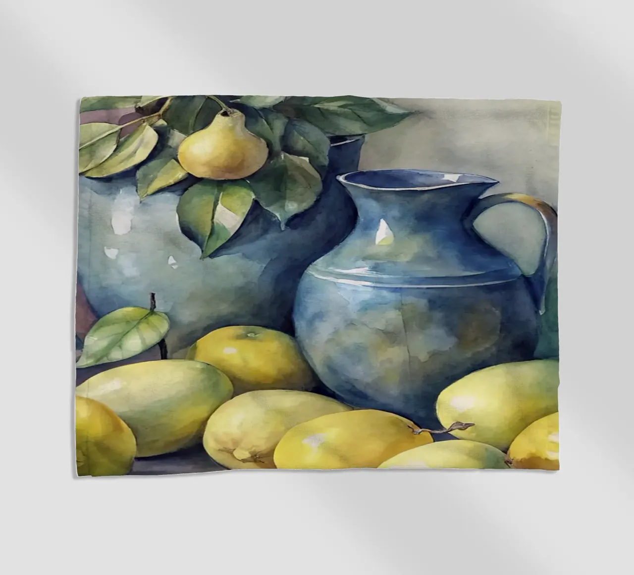 Natura morta con limoni telo mare da 🎁 ARTVI-SHOP