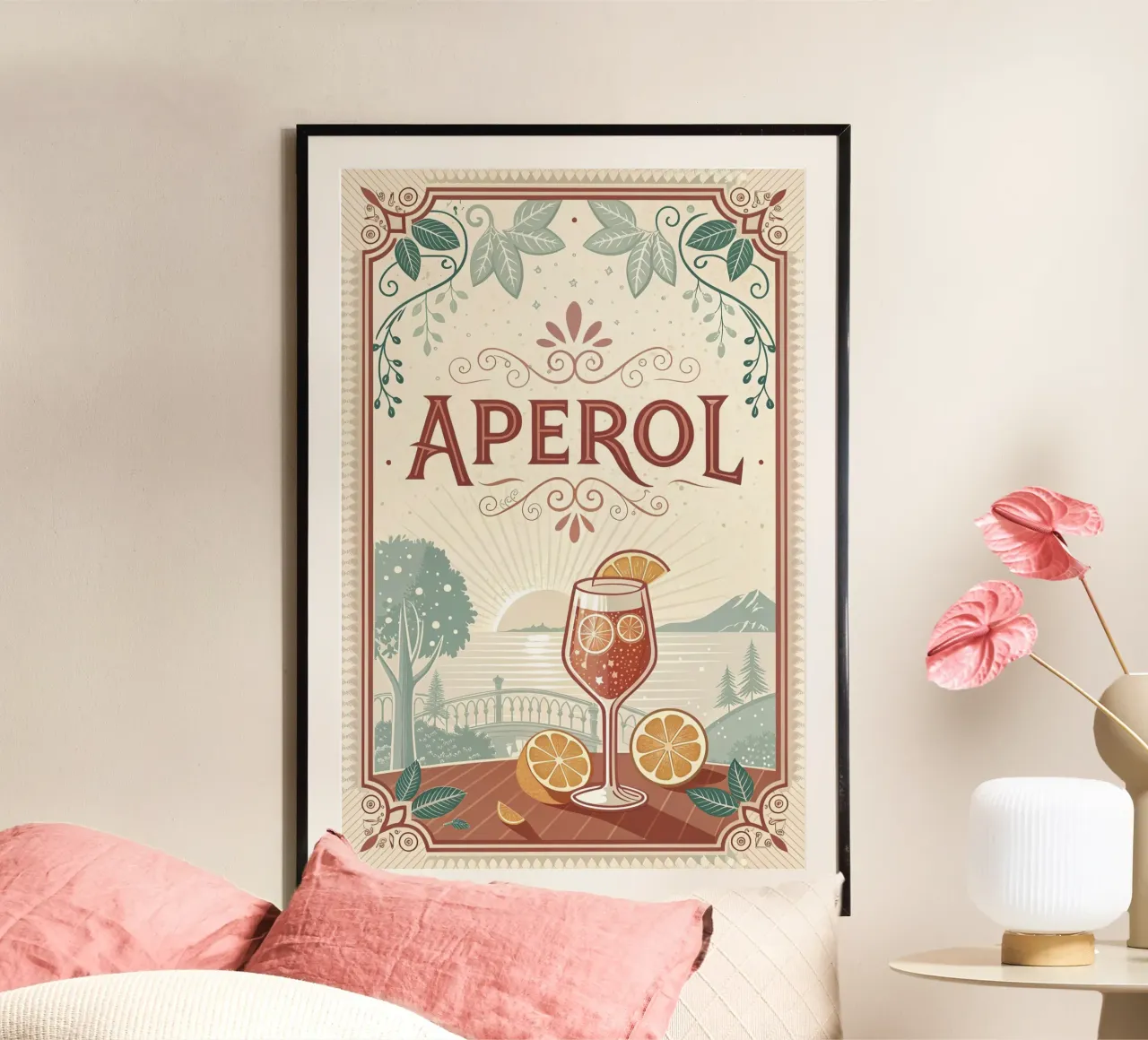 Aperol vintage poster poster da 🎁 ARTVI-SHOP