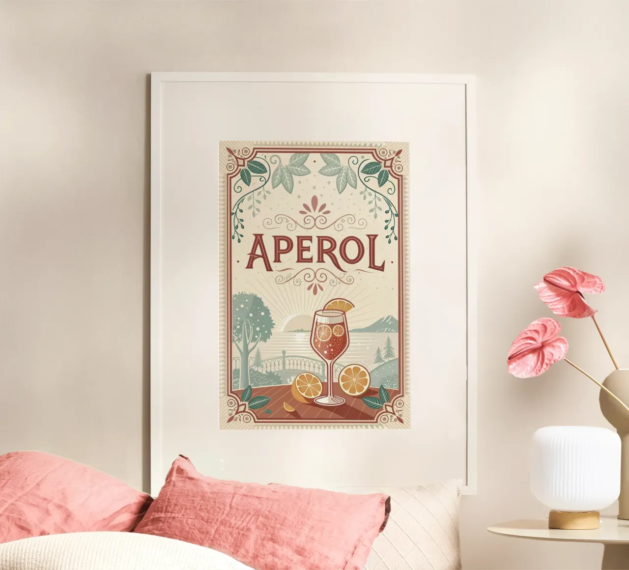 Aperol vintage poster poster da 🎁 ARTVI-SHOP