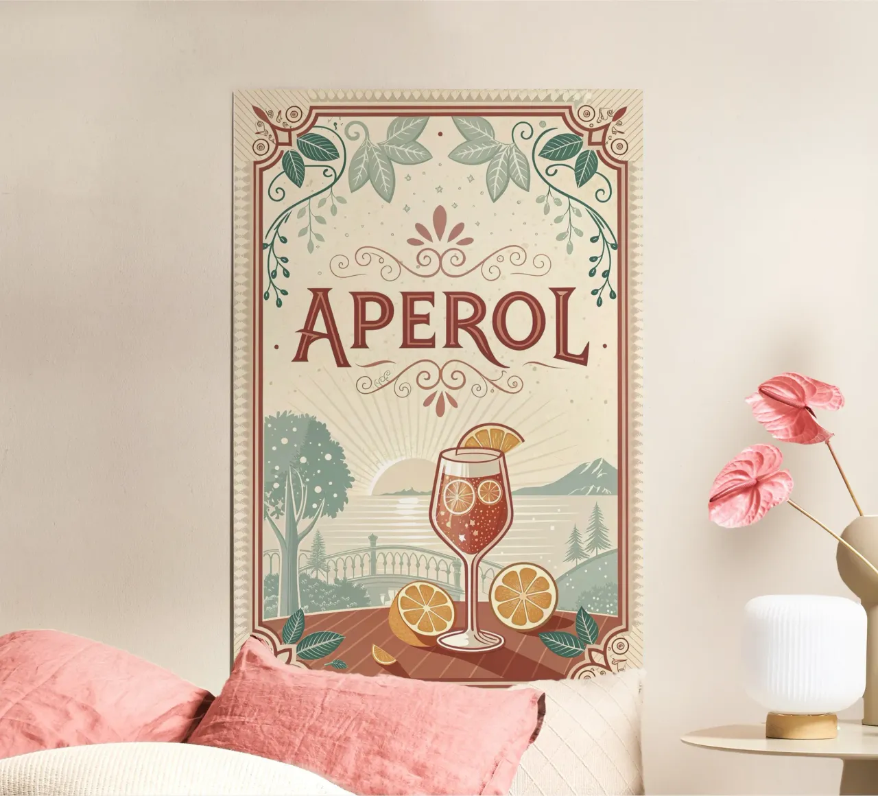 Aperol vintage poster poster da 🎁 ARTVI-SHOP