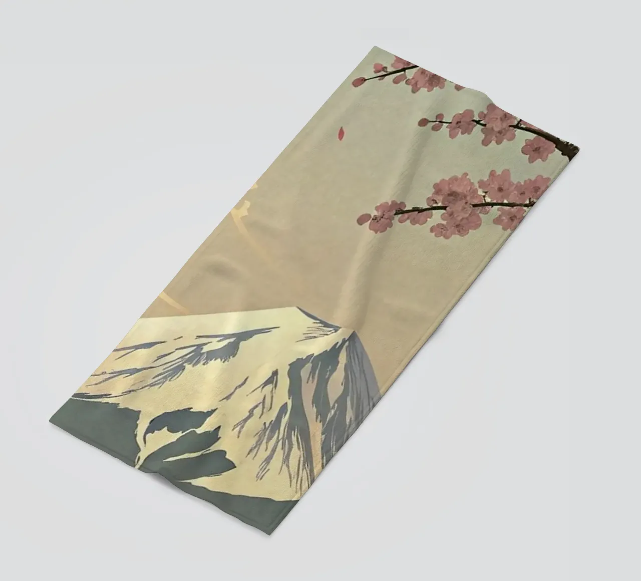 Póster de época del Monte Fuji toalla de playa de 🎁 ARTVI-SHOP