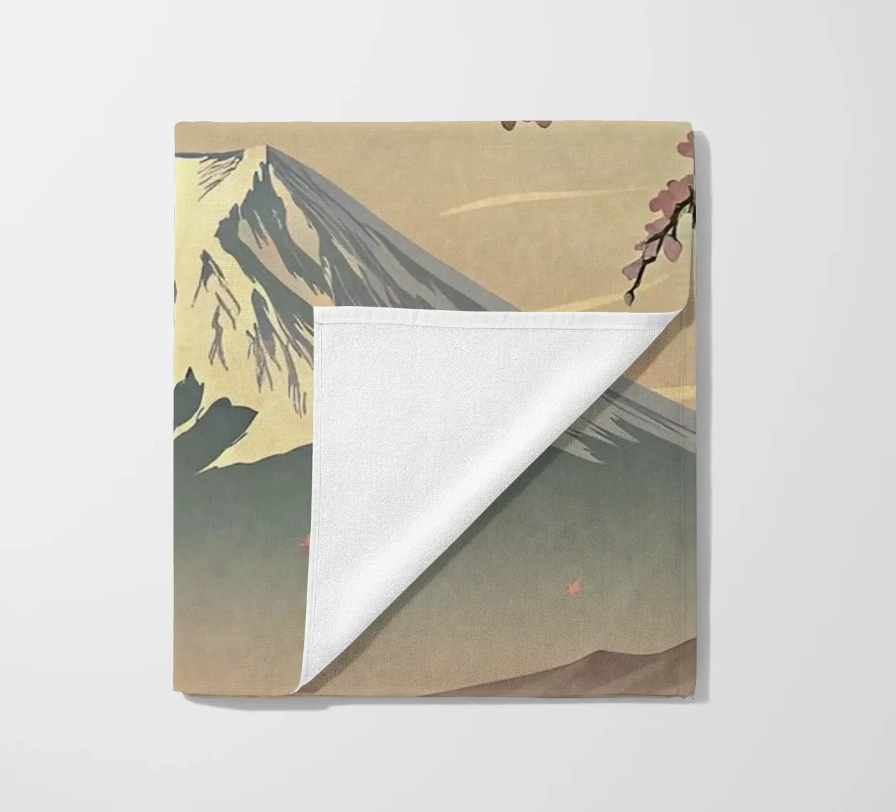 Póster de época del Monte Fuji toalla de playa de 🎁 ARTVI-SHOP