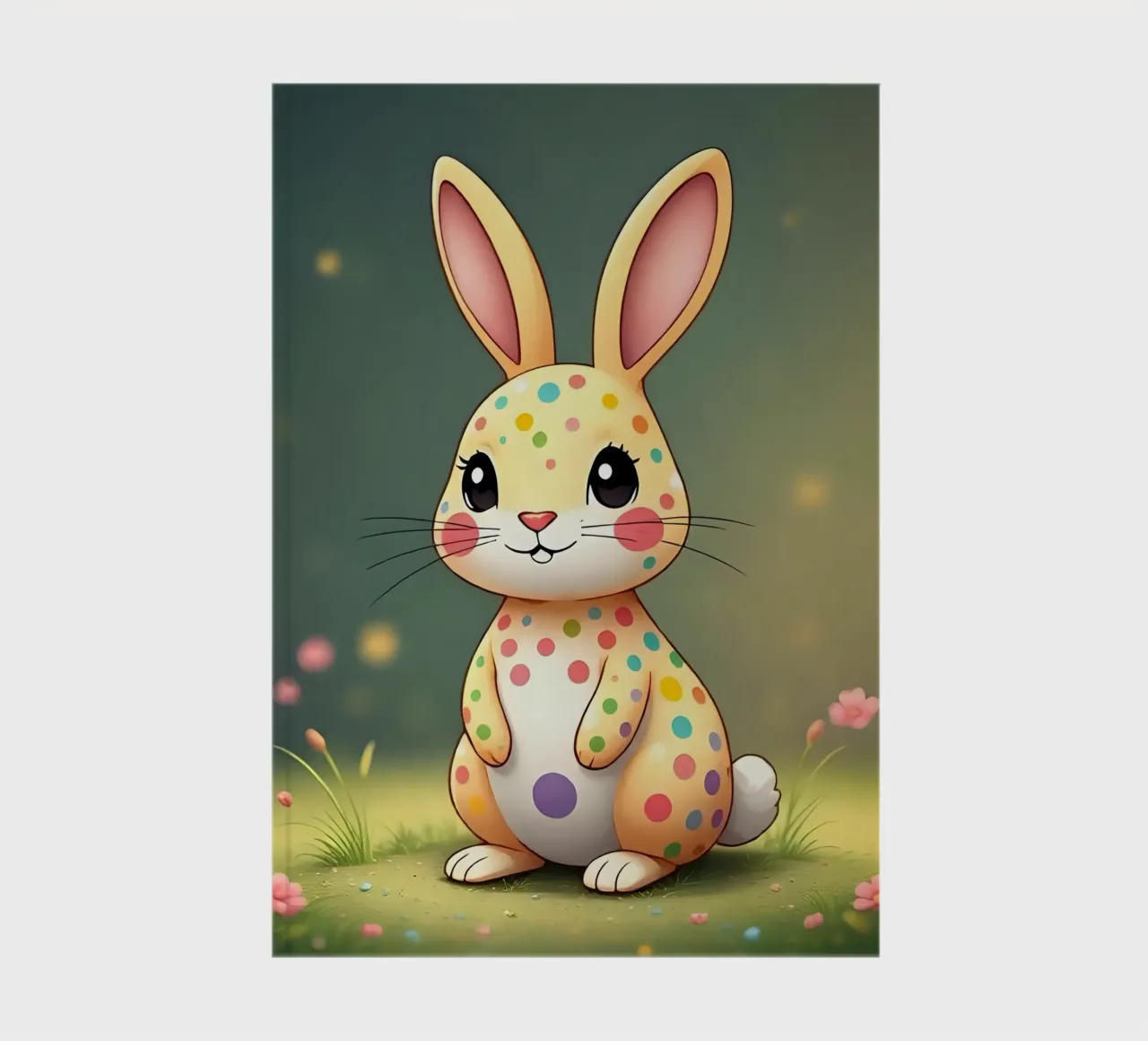 Hare_1 notebook by Tierisch bunt by LK