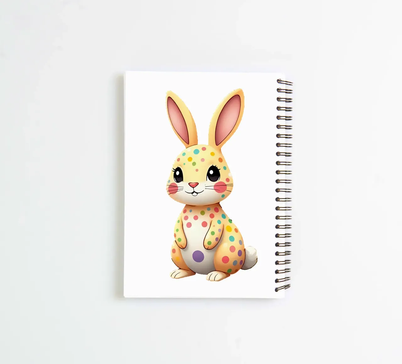 Hare_1a spiral notebook by Tierisch bunt by LK