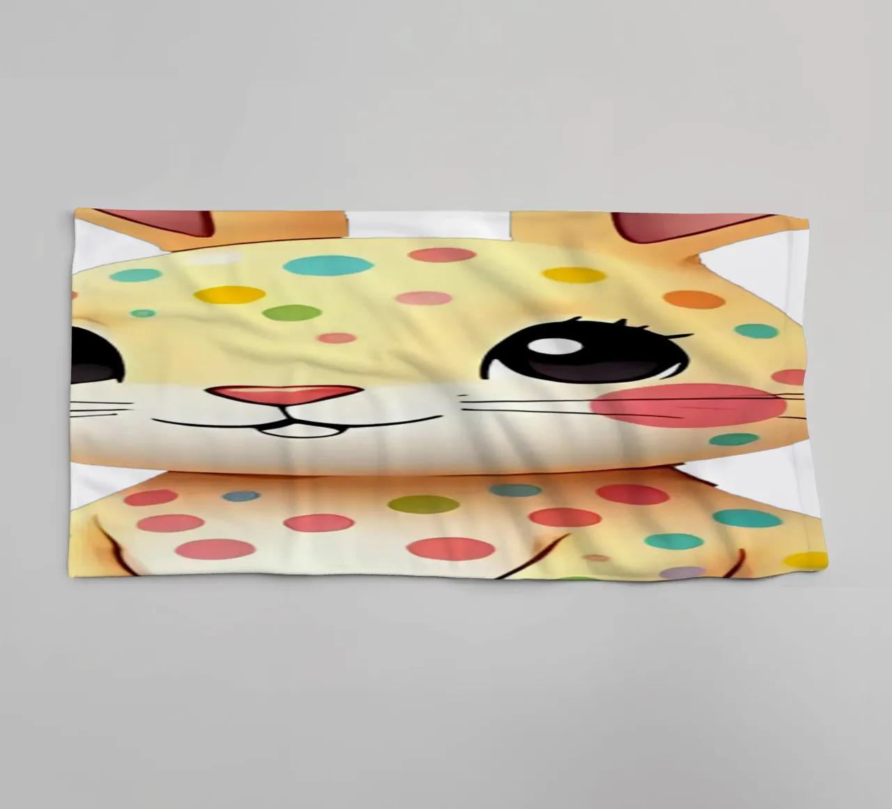 Lepre_1a asciugamano da bagno da Tierisch bunt by LK