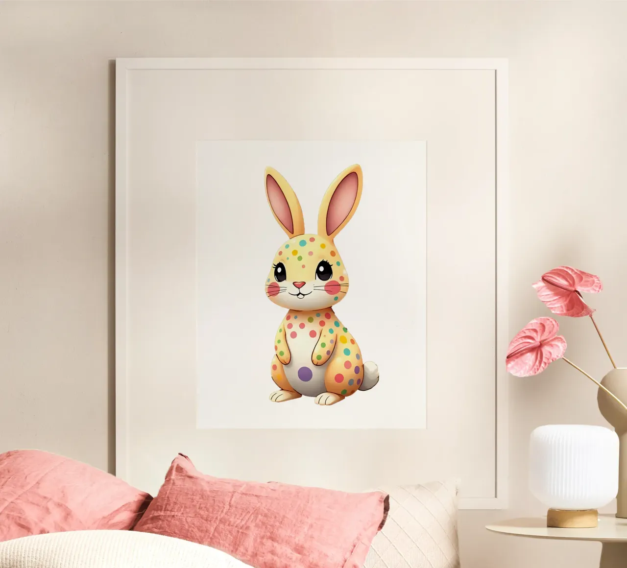 Hare_1a poster da Tierisch bunt by LK