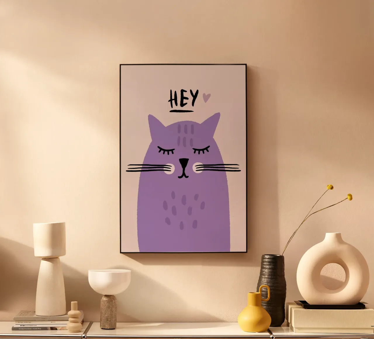 Feline Cute plexiglass da Little Flourishes