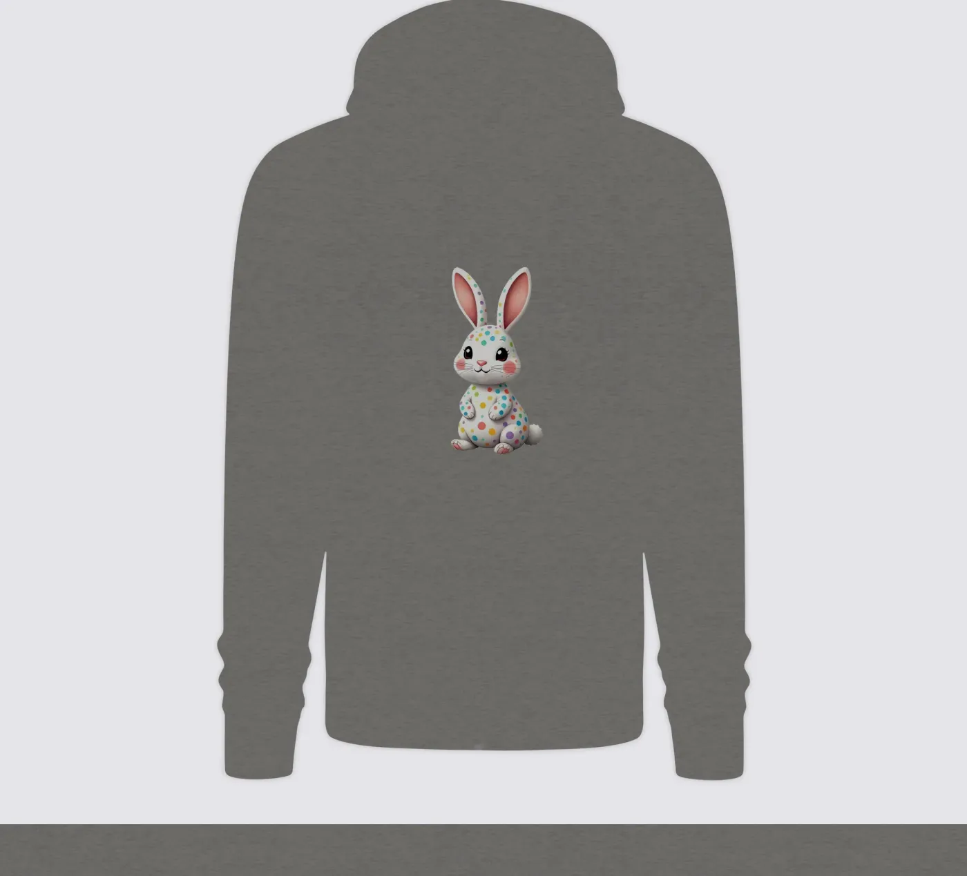 Hare_2a hoodie by Tierisch bunt by LK