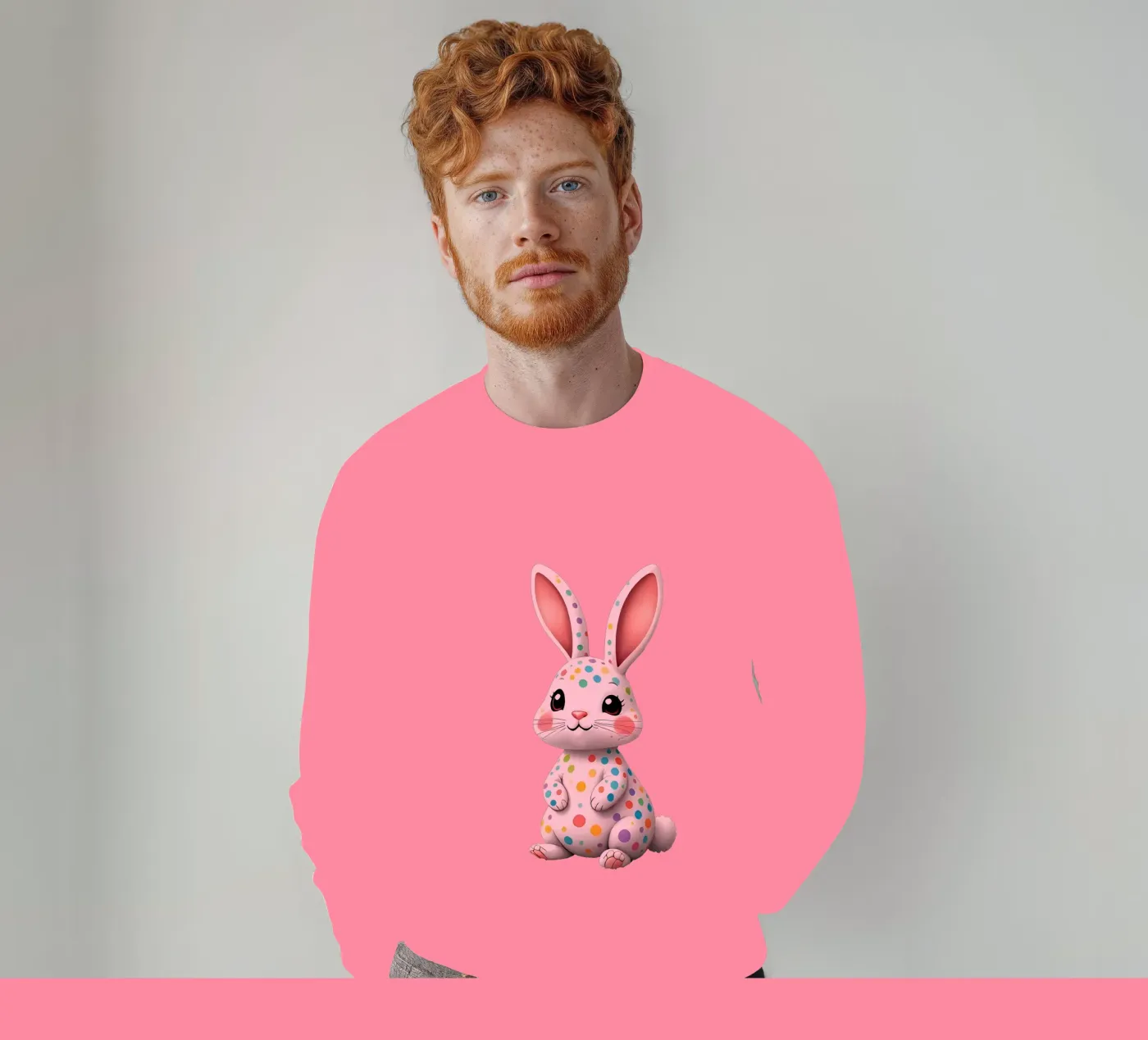 Hare_2a sweatshirt by Tierisch bunt by LK