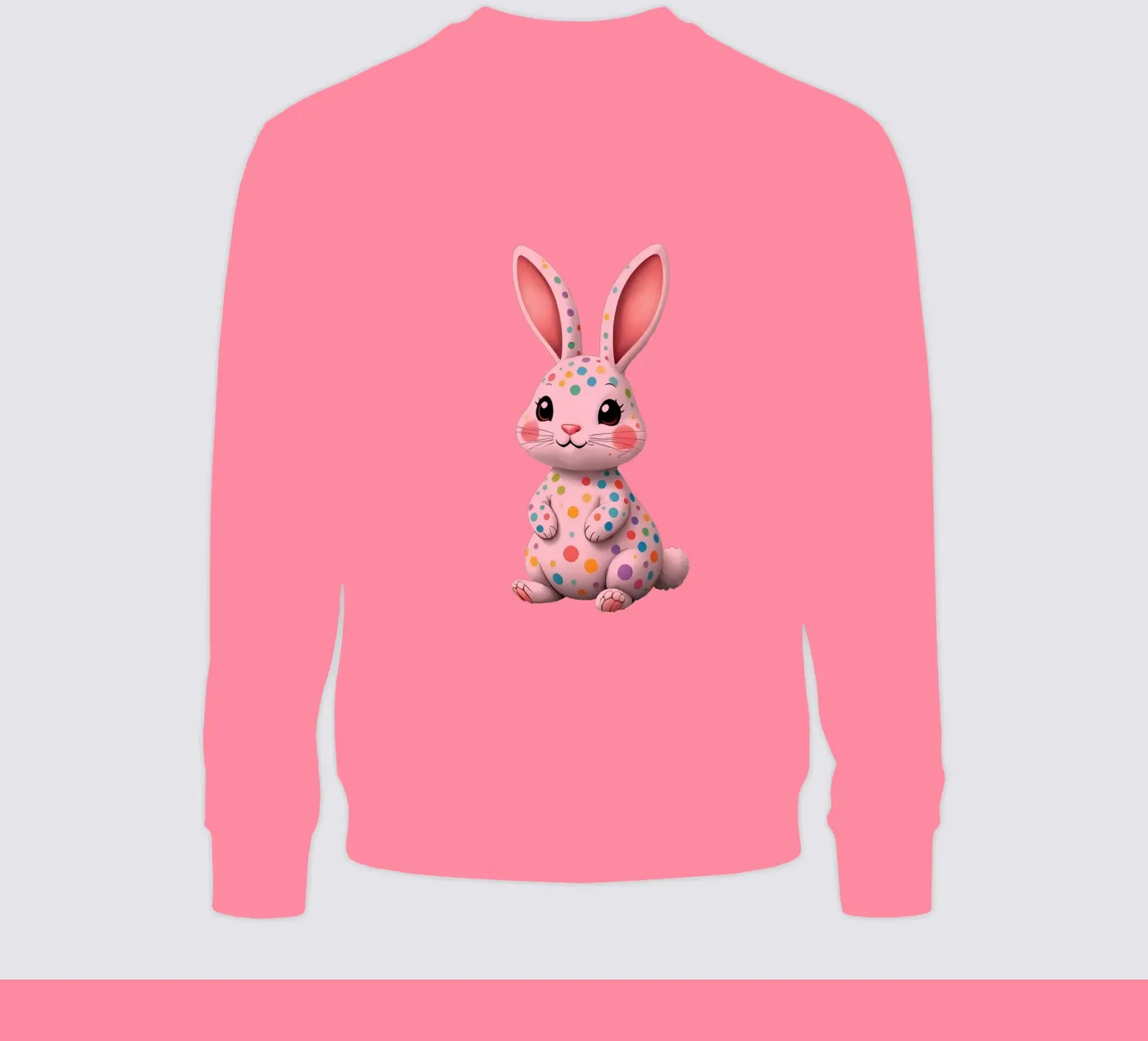Hare_2a sweatshirt by Tierisch bunt by LK
