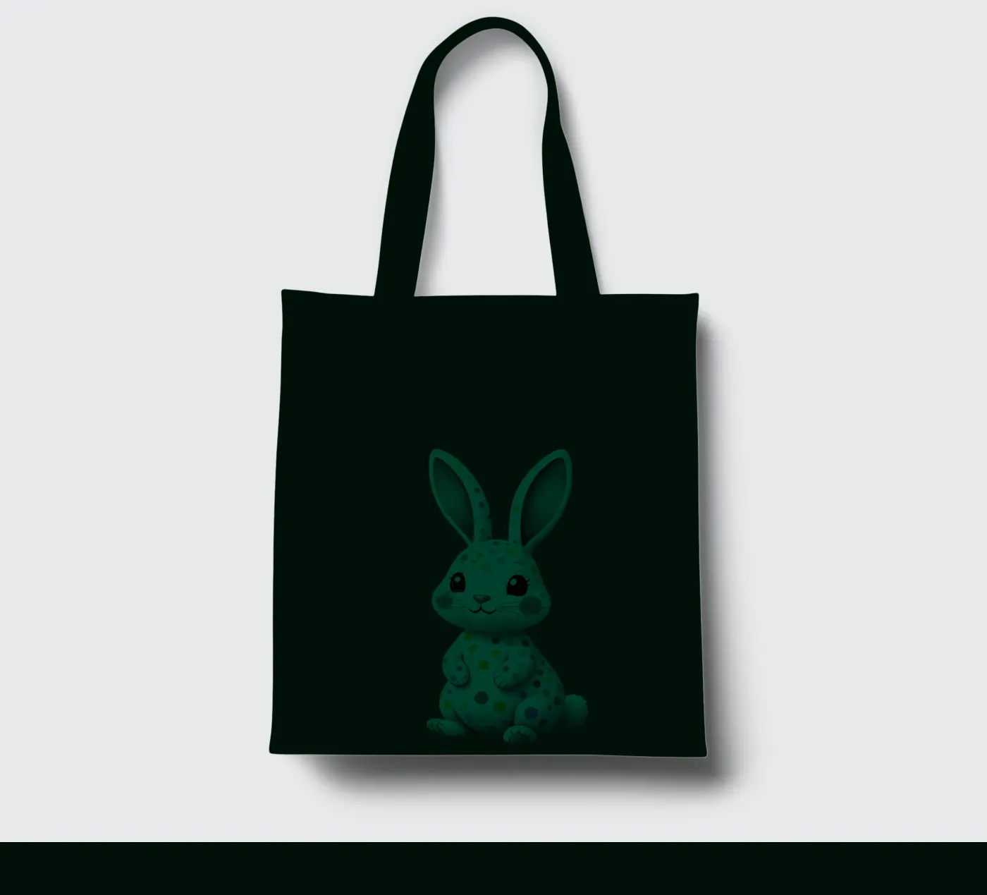 Hare_2a tote bag by Tierisch bunt by LK