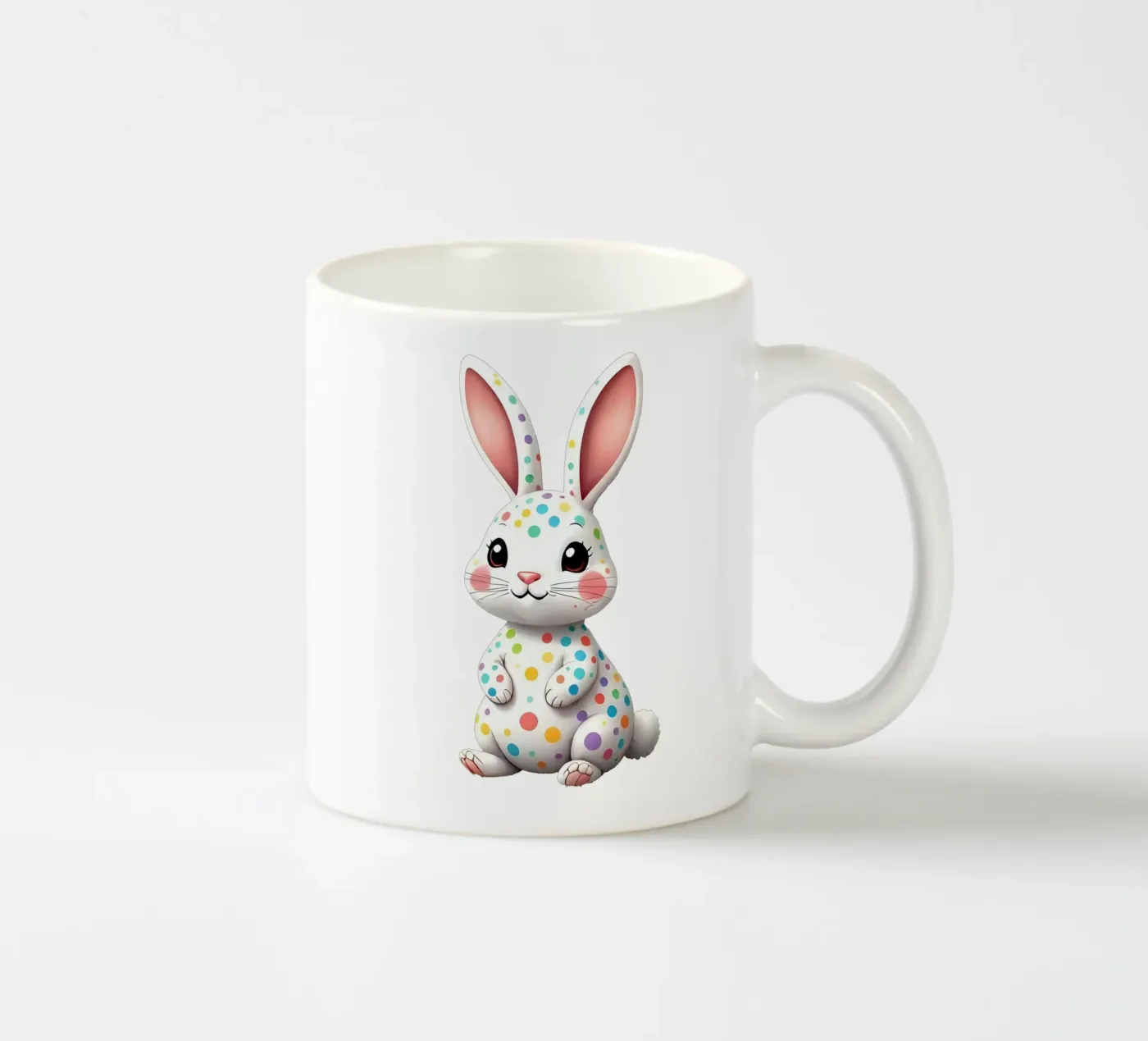 Hare_2a ceramic mug by Tierisch bunt by LK
