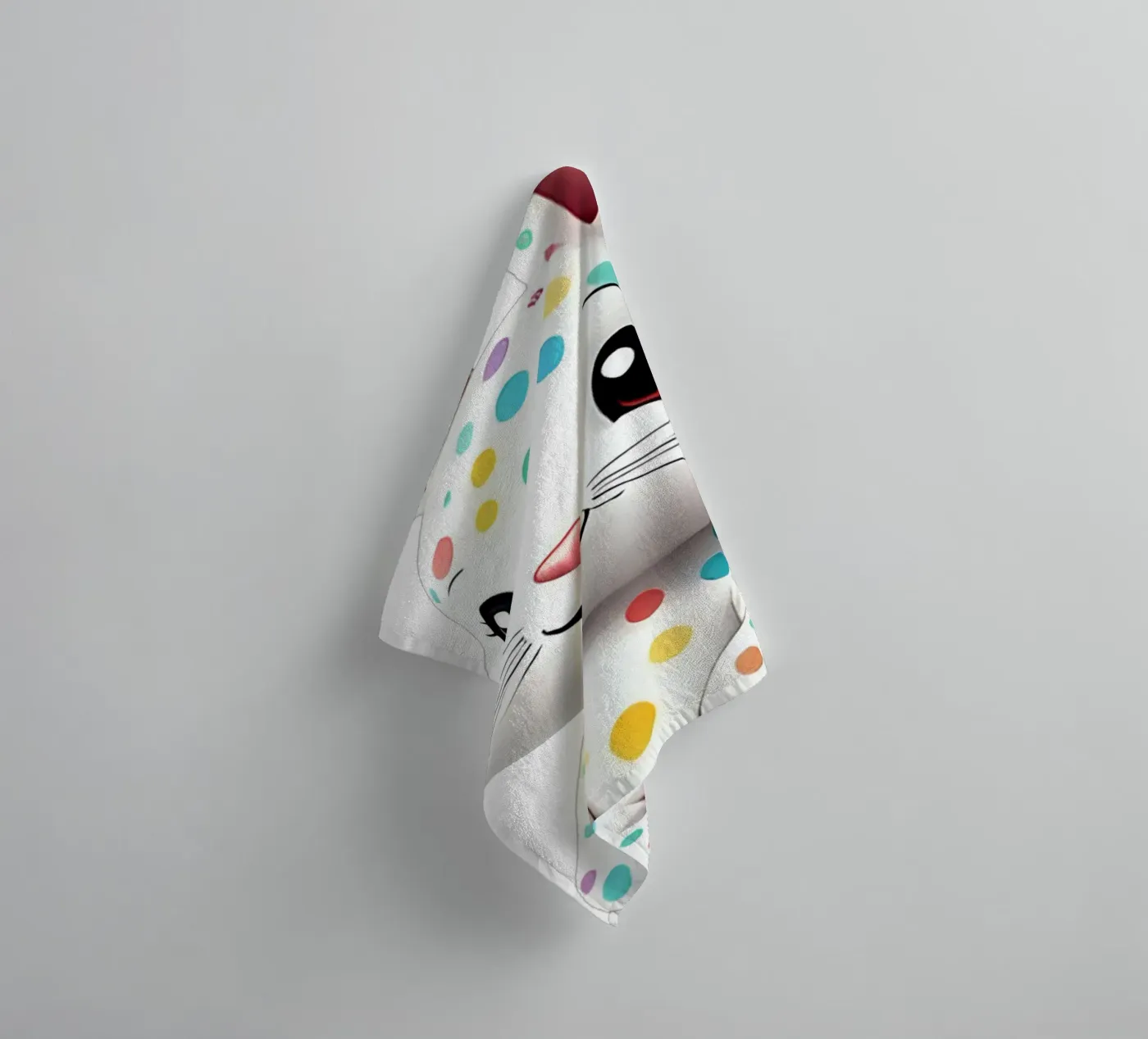 Hare_2a towel by Tierisch bunt by LK