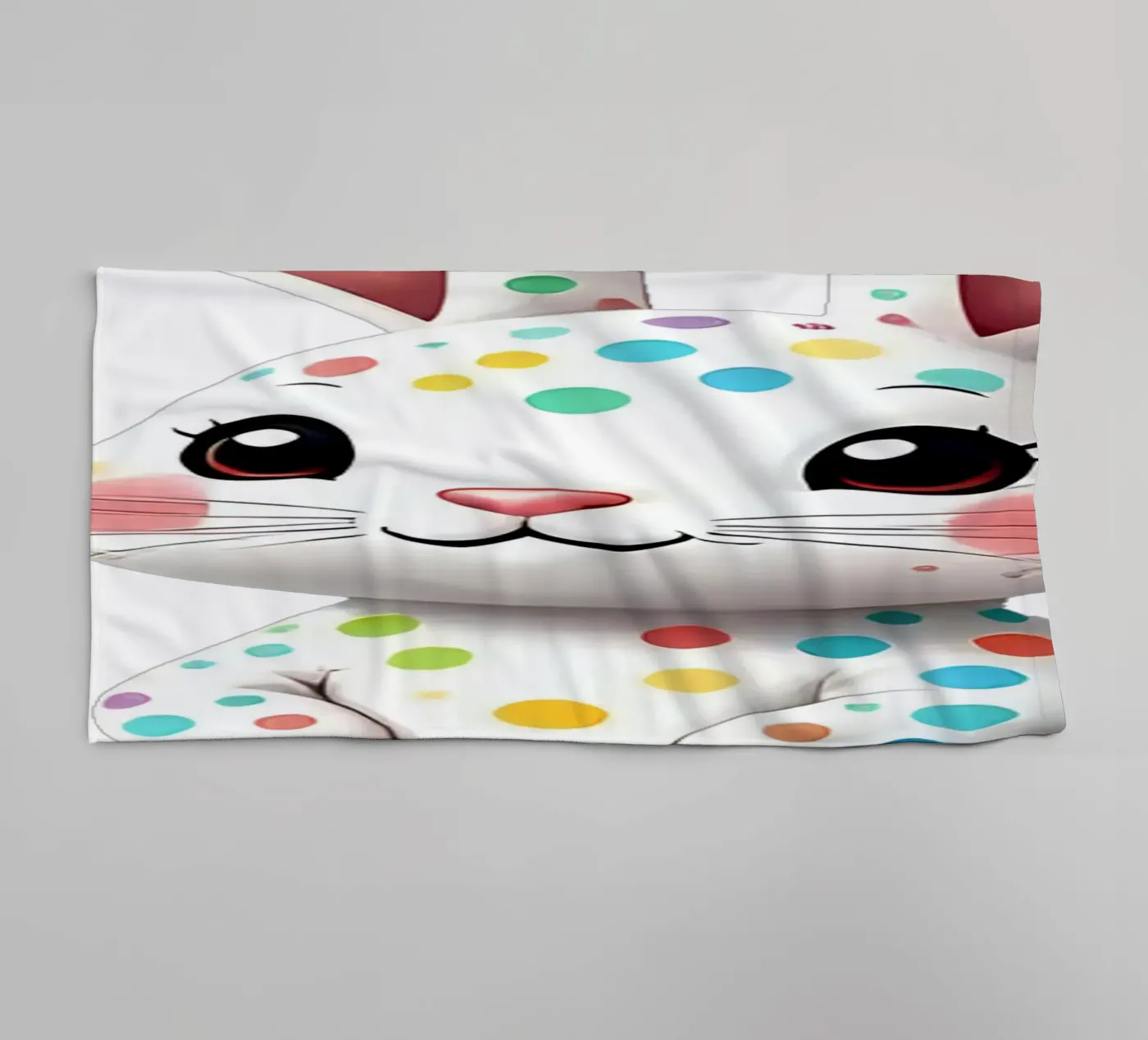 Hare_2a towel by Tierisch bunt by LK