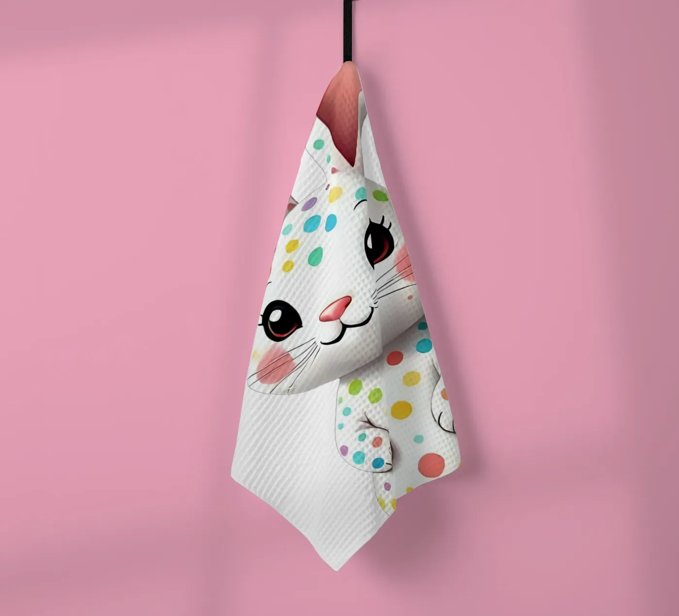 Hare_2a tea towel by Tierisch bunt by LK