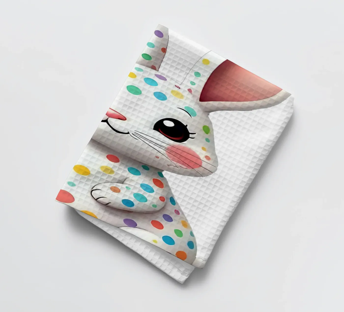 Hare_2a tea towel by Tierisch bunt by LK