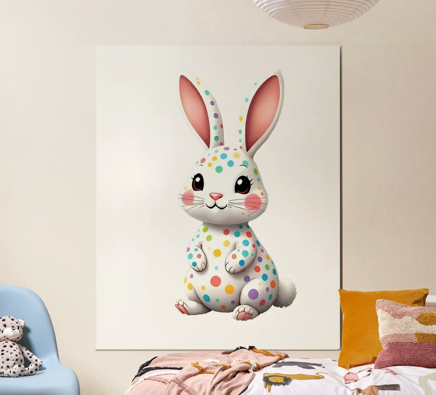 Hare_2a poster by Tierisch bunt by LK