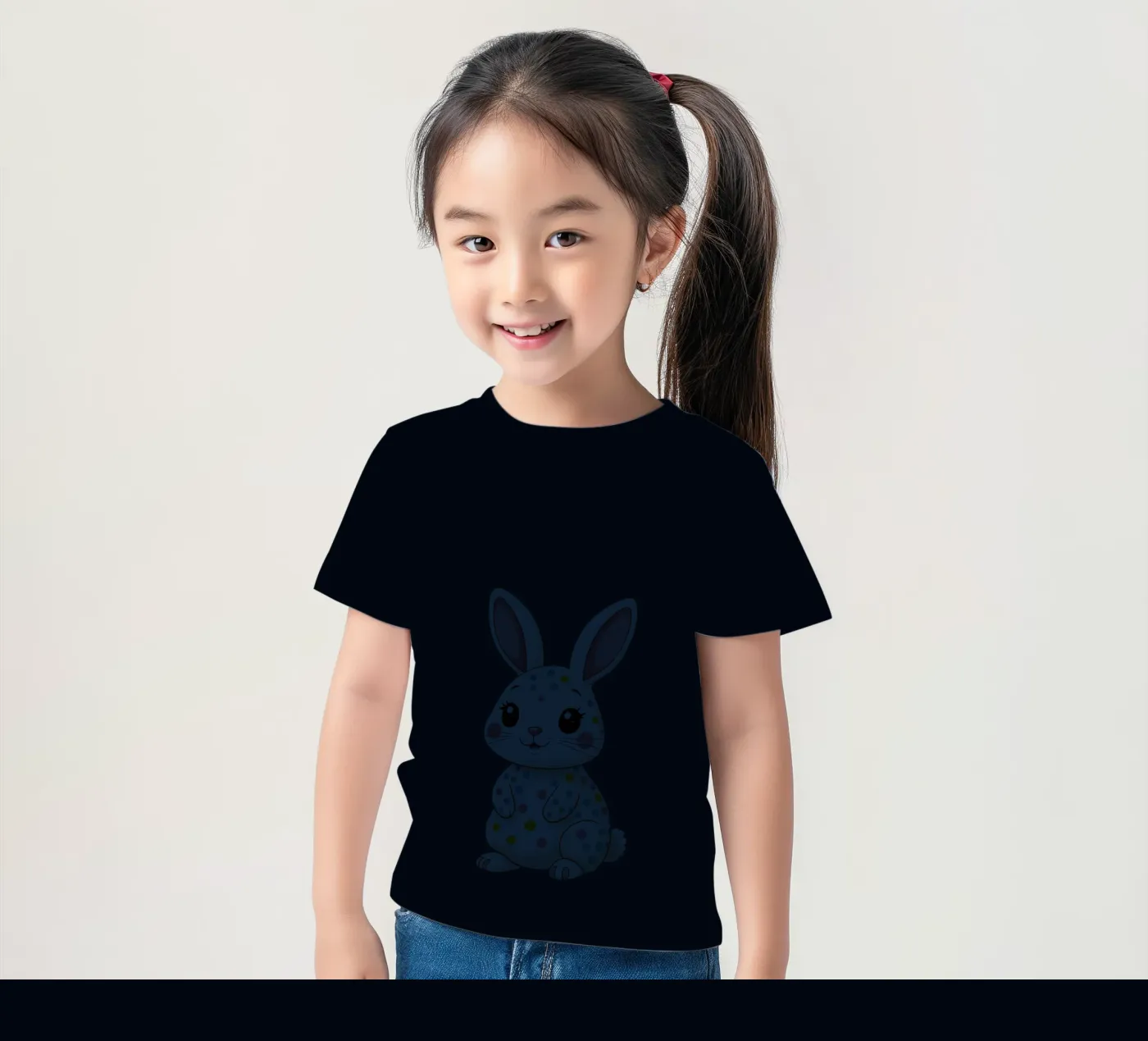 Lepre_3a t-shirt bambini da Tierisch bunt by LK