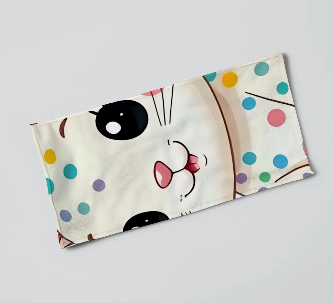 Hase_3a Handtuch von Tierisch bunt by LK