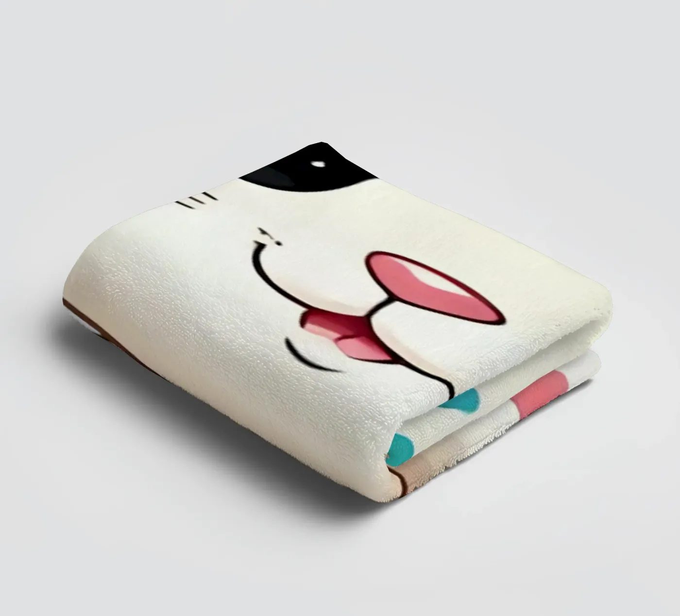 Hase_3a Handtuch von Tierisch bunt by LK