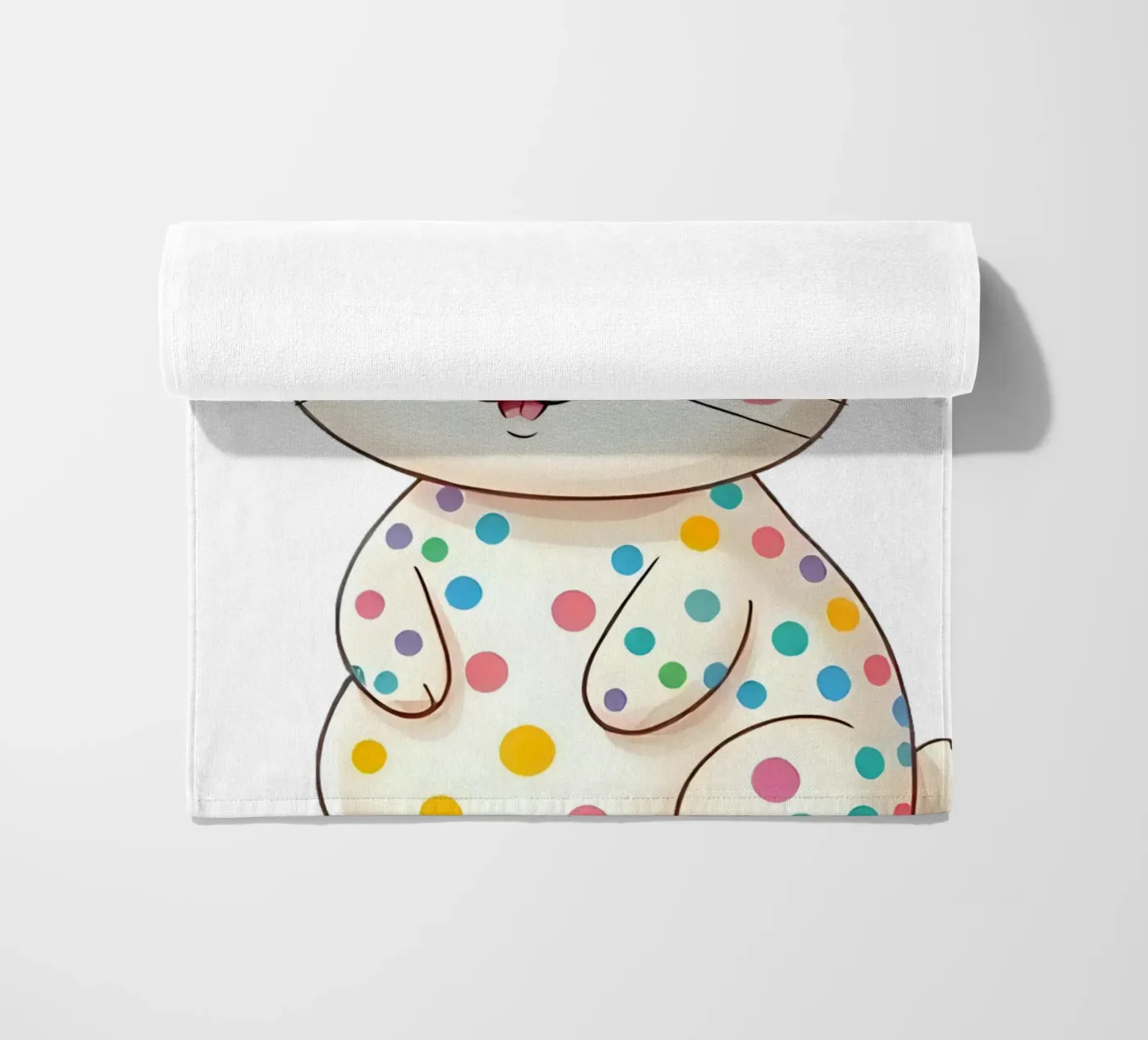 Hare_3a strandhanddoek van Tierisch bunt by LK