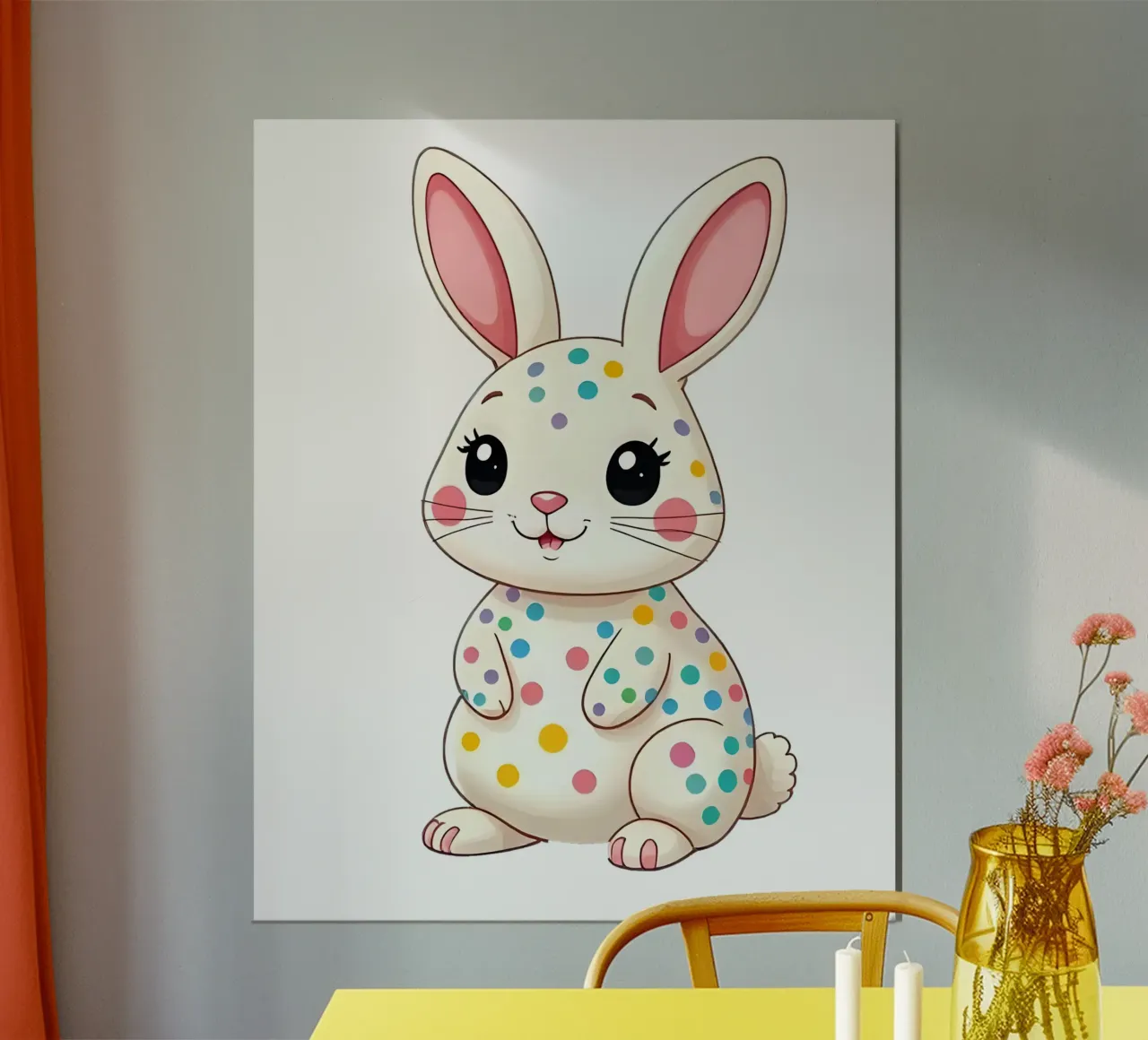 Lepre_3a poster da Tierisch bunt by LK