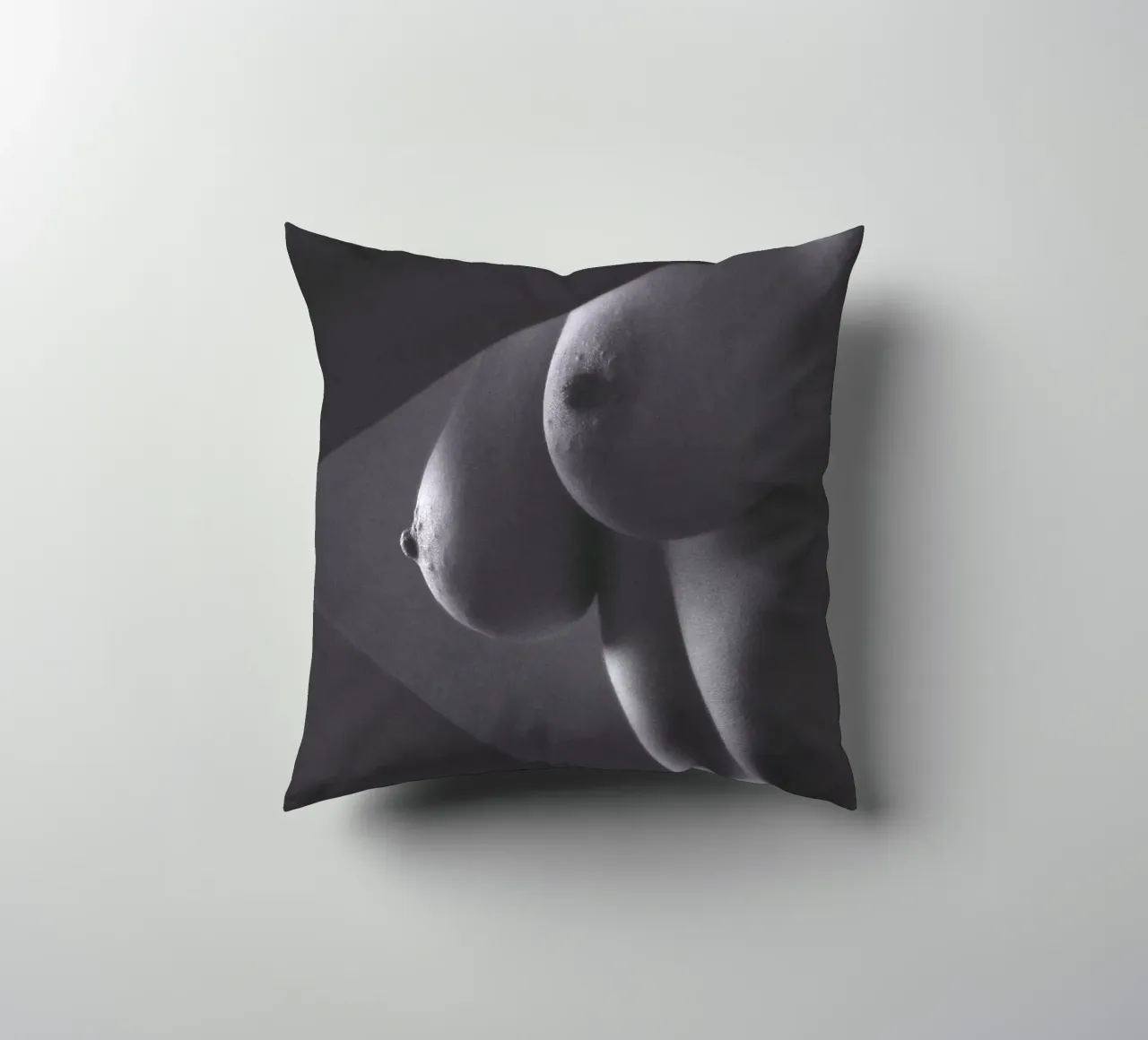 Georgie, a Torso Shot cuscino da Dave Hare Photography