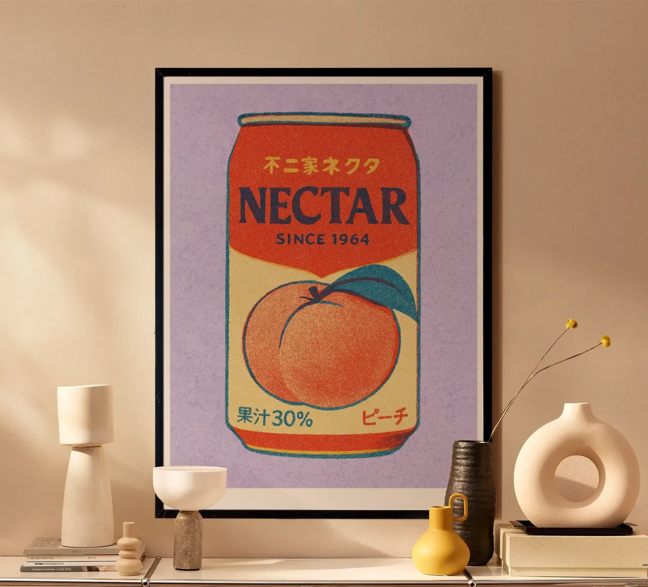 Risographie Kitchenprint "Eat The World" No. 10 poster de typealive