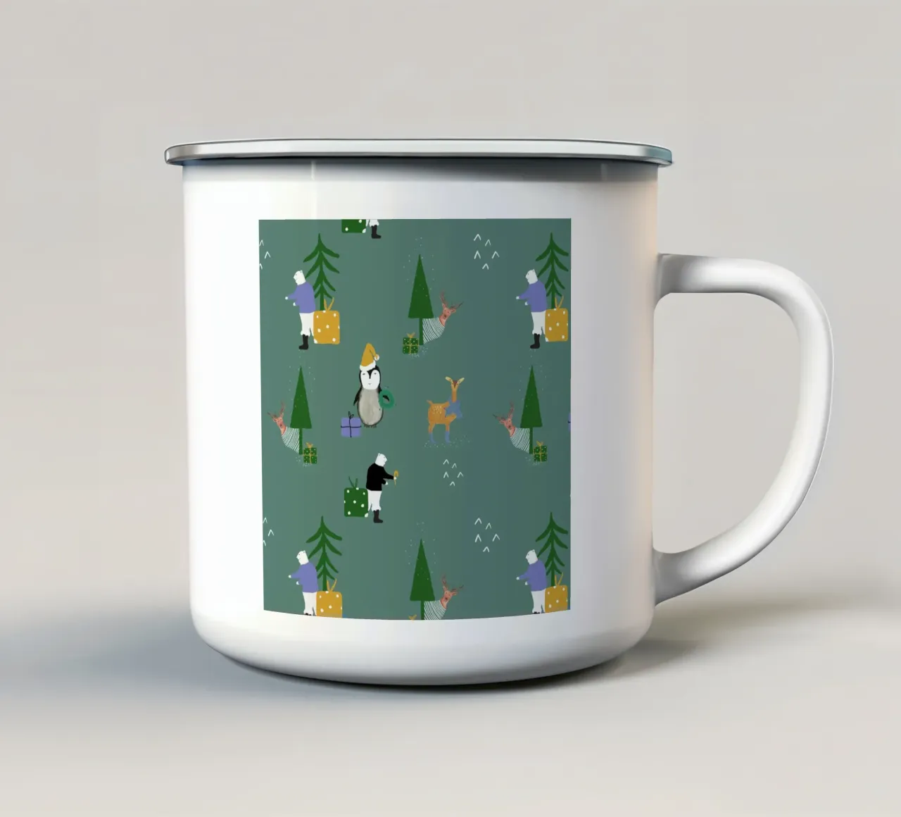 Surprise tazza in smalto da Atelier Mave