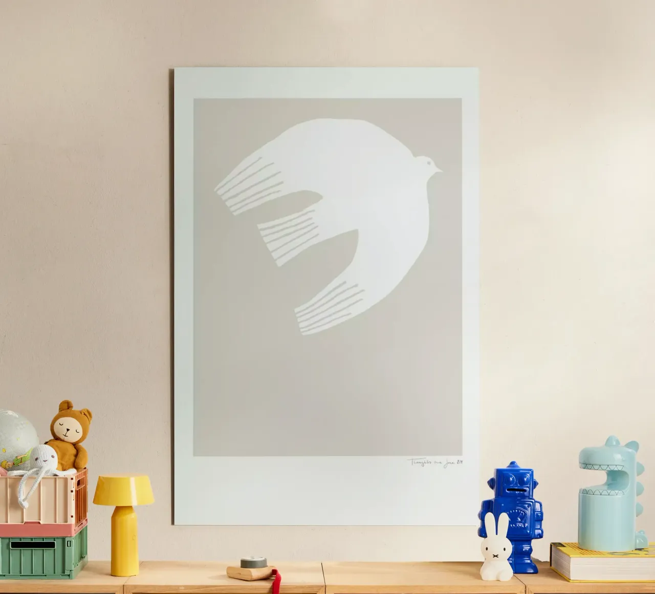 Thoughts Are Free No. 2 alu dibond de typealive